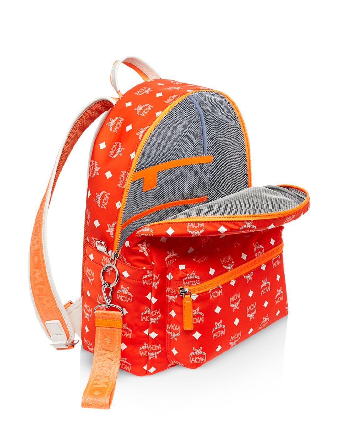 mcm resnick nylon backpack