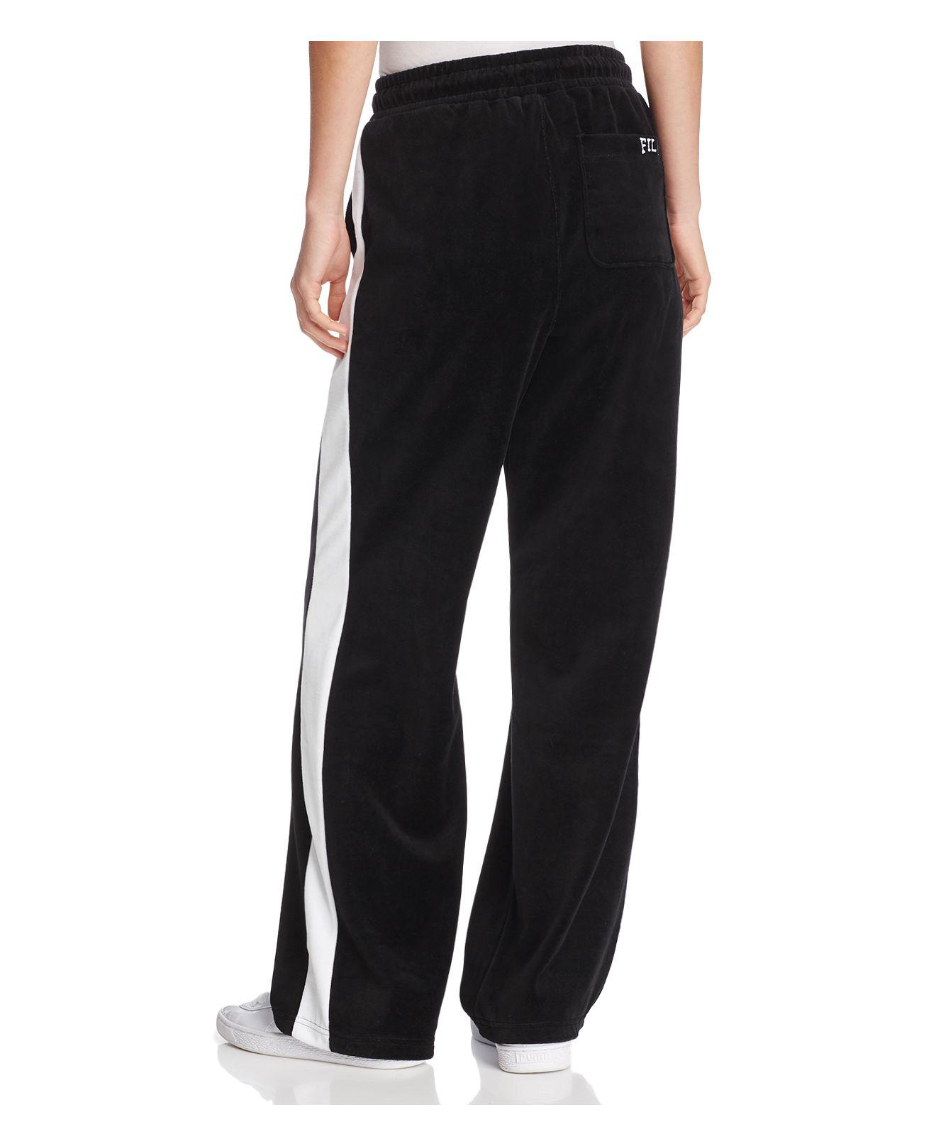 fila button down pants
