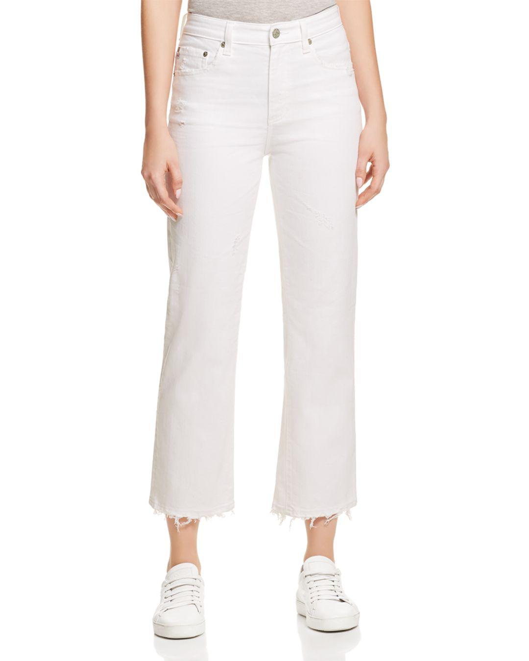 AG Jeans Denim Rhett Jeans In 2 Years Classic in White - Lyst