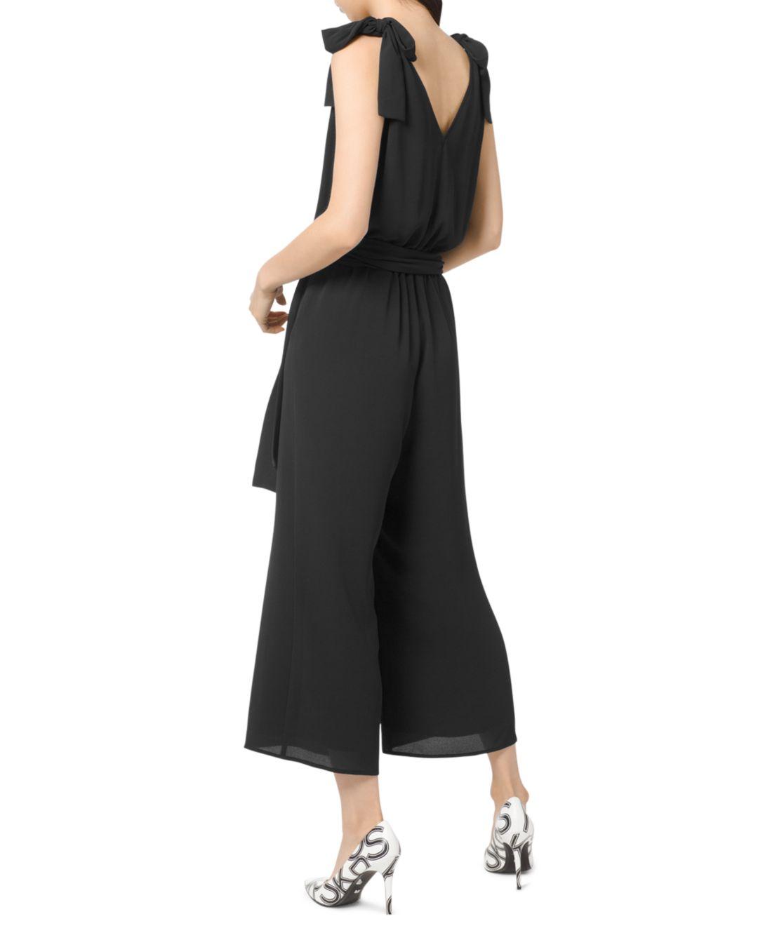 tie shoulder jumpsuit