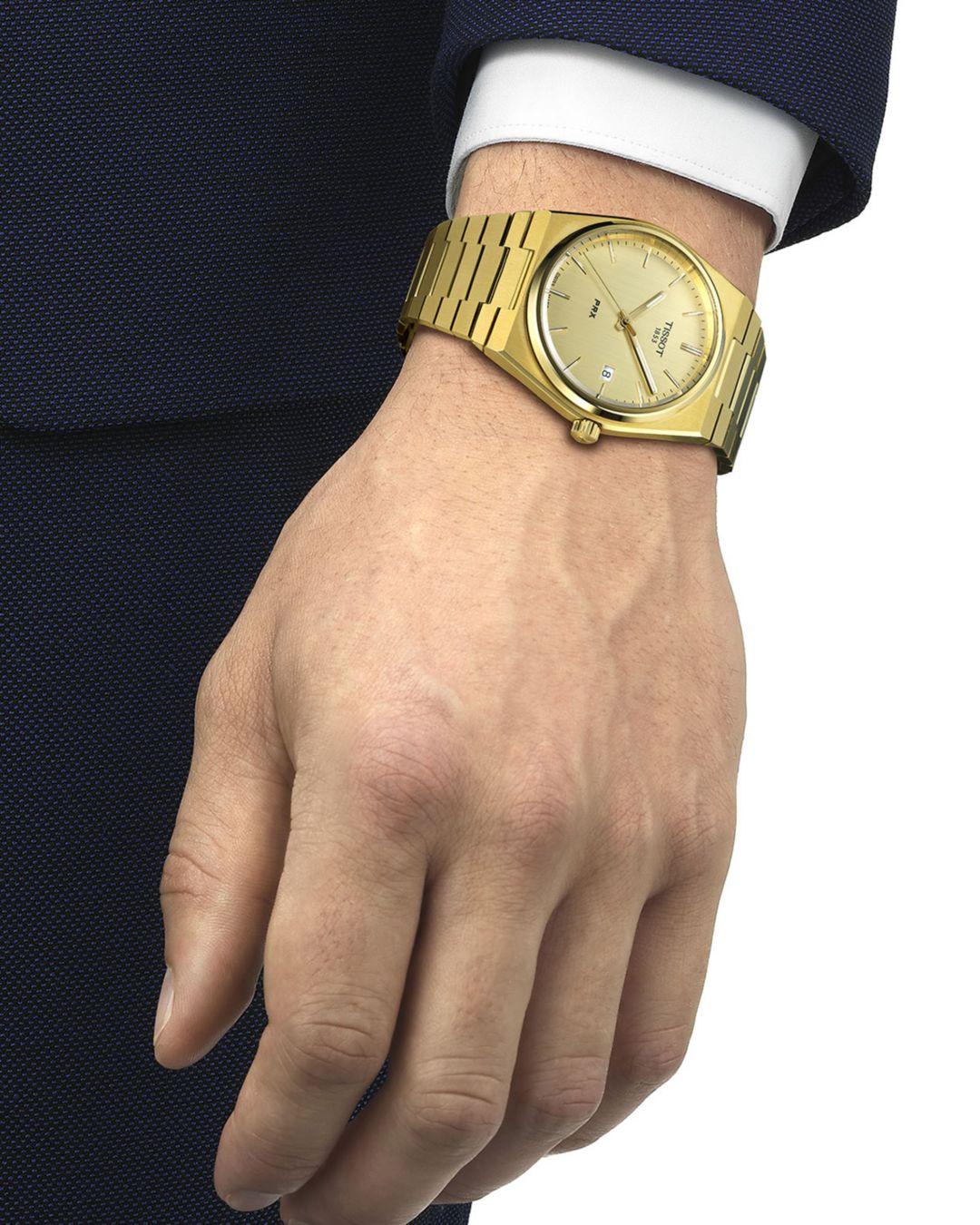 Tissot Prx Watch in Gold (Metallic) for 
