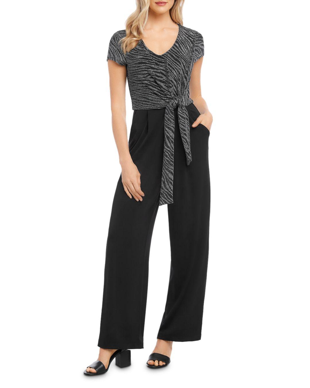 karen kane black jumpsuit