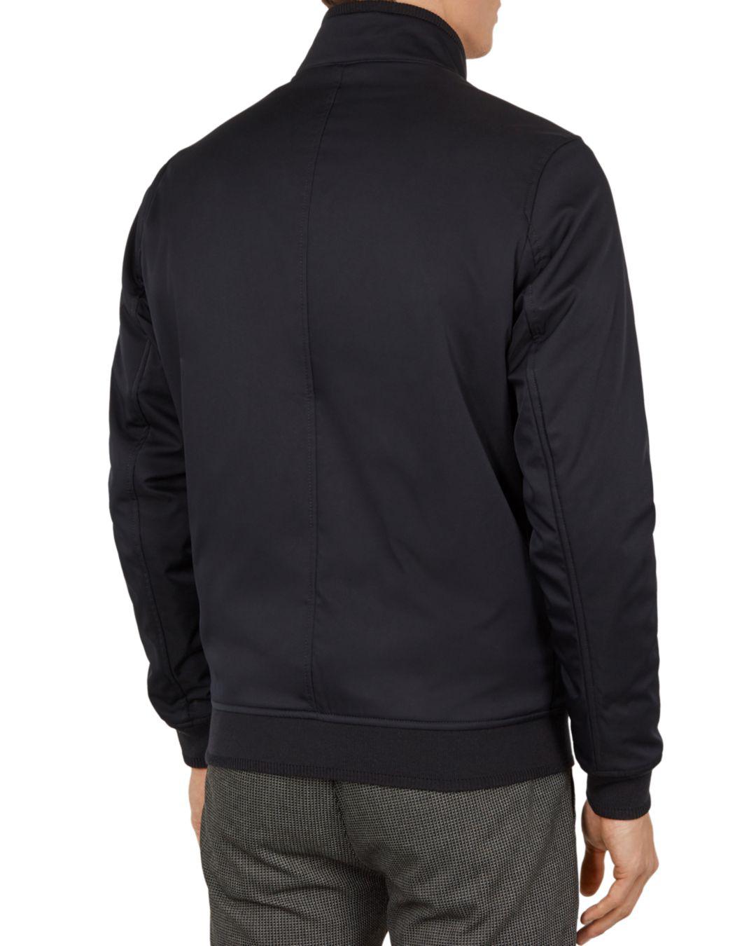 ted baker wadded bomber jacket