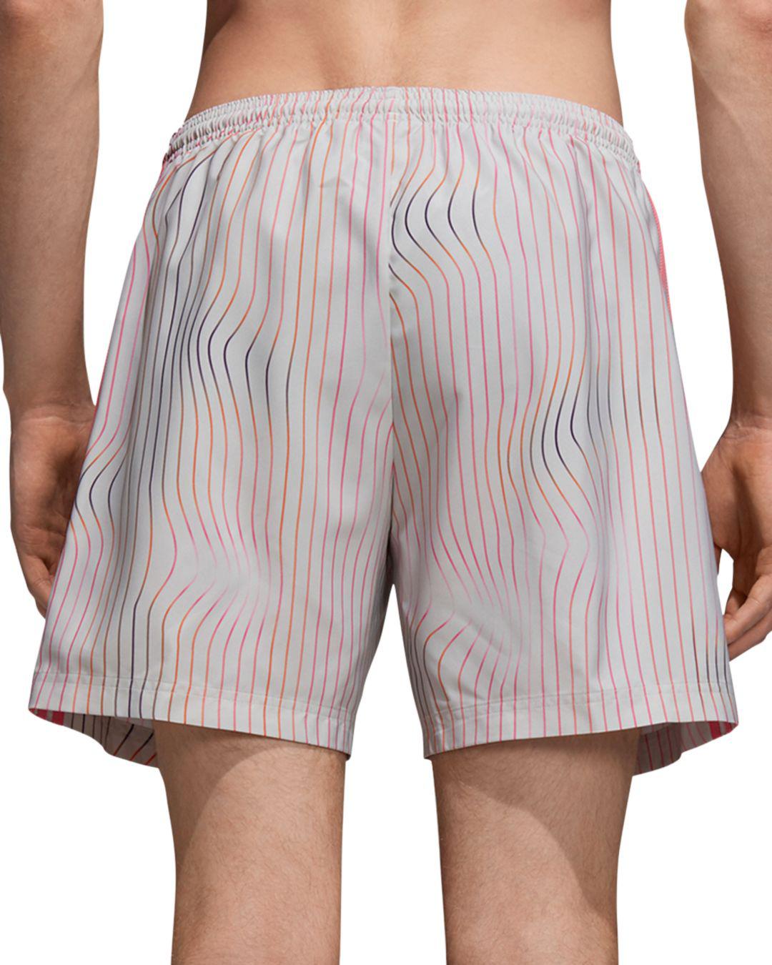 adidas warped stripes shorts