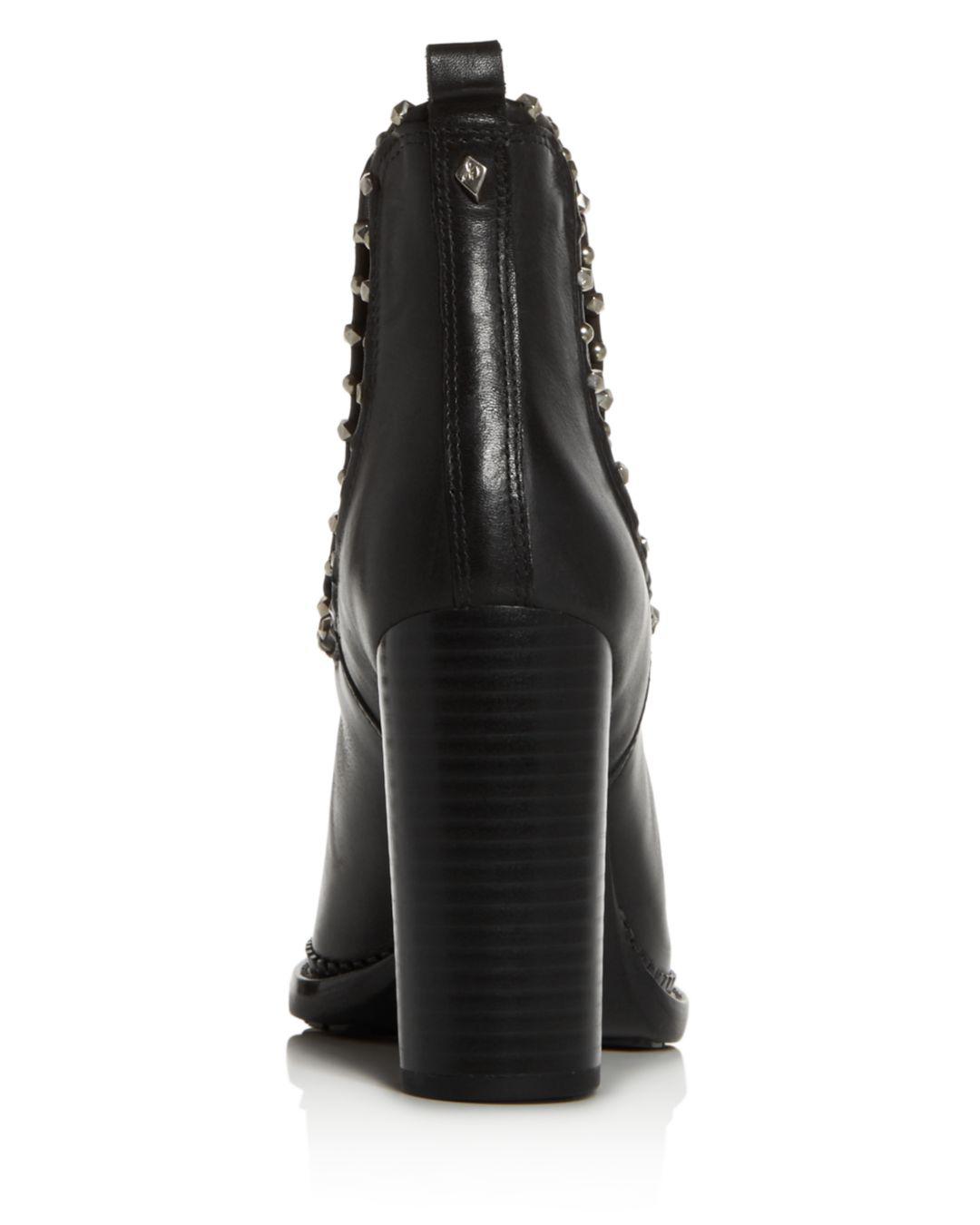 salma studded chelsea boot sam edelman