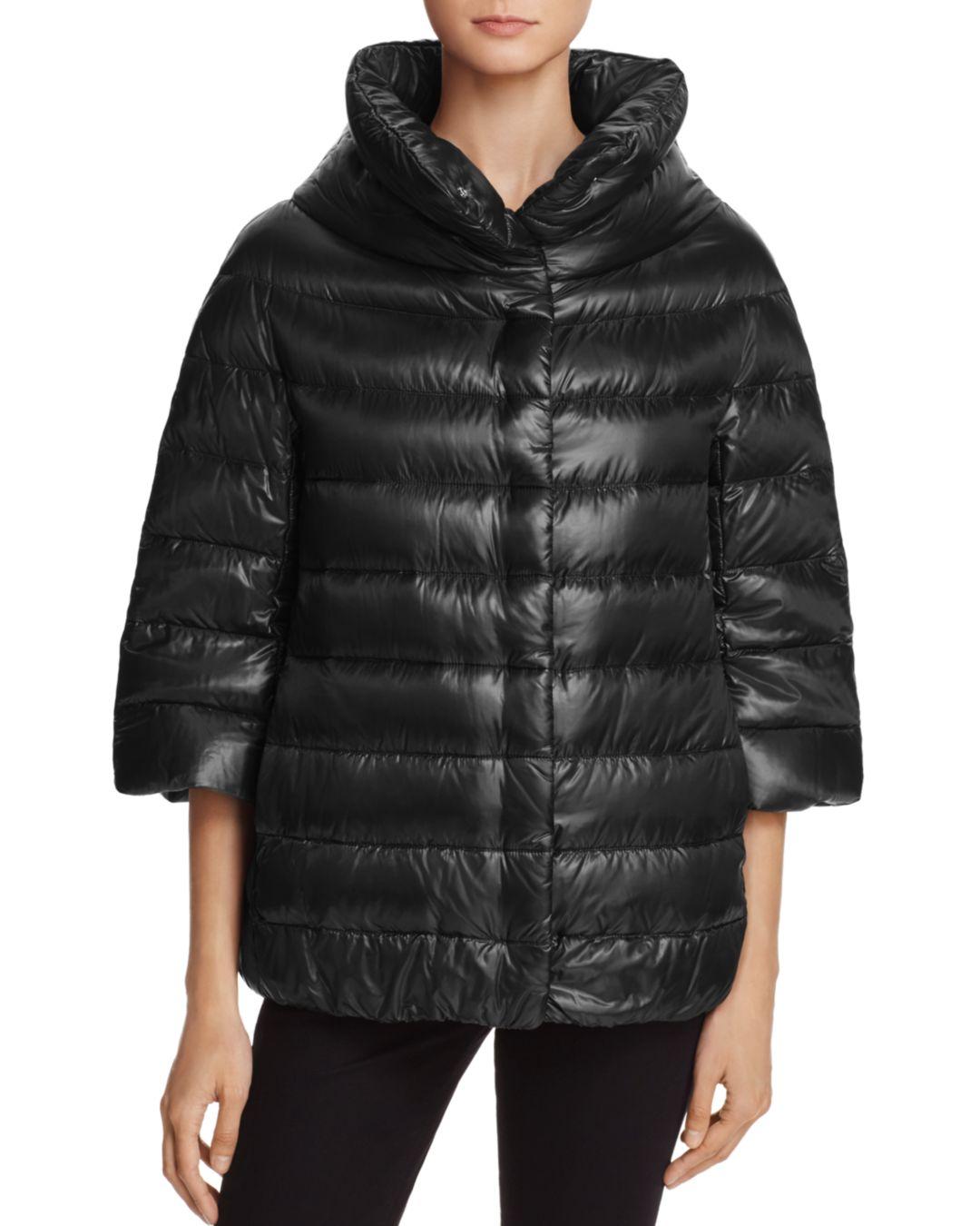 herno funnel neck puffer jacket