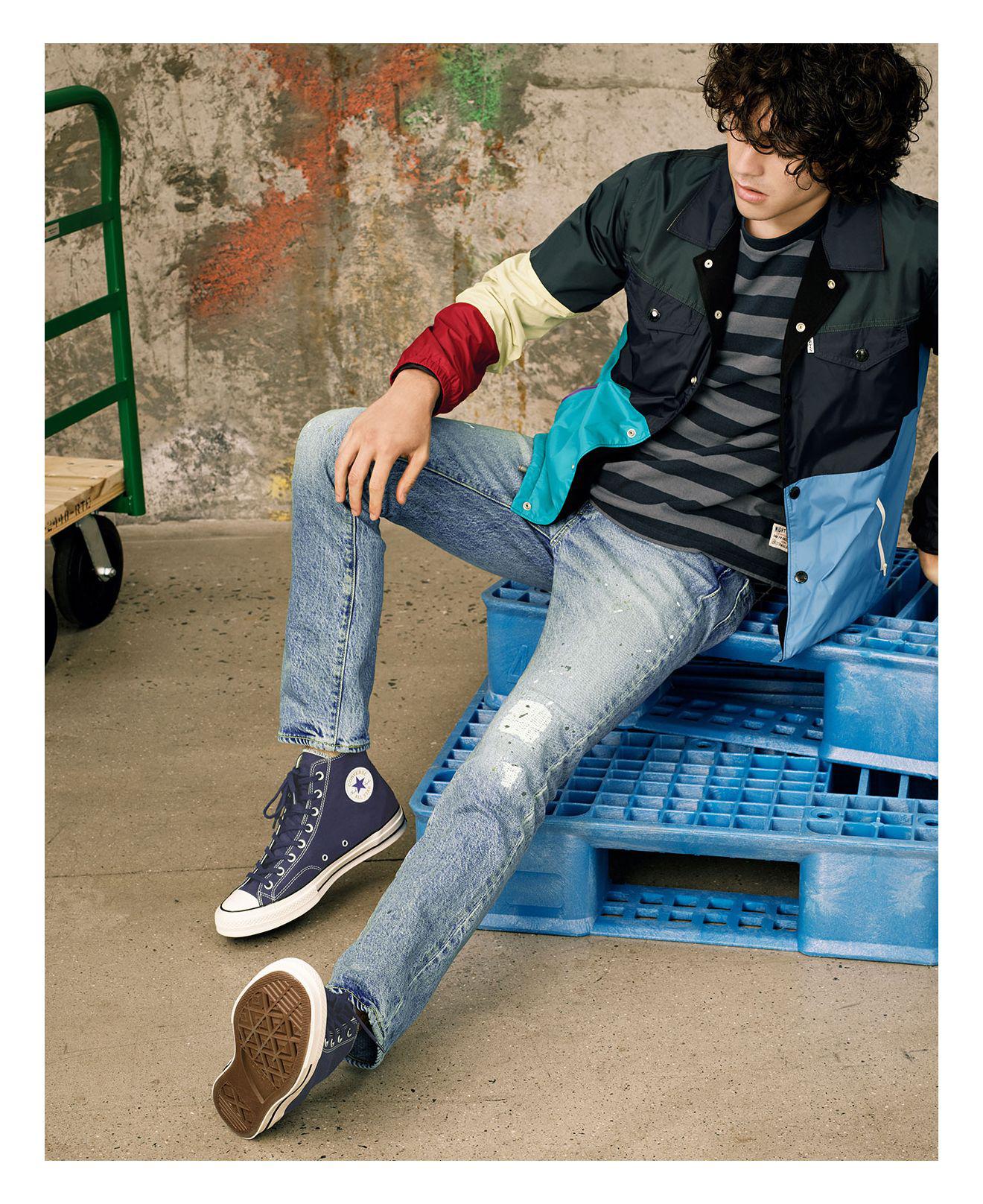 converse and jeans mens