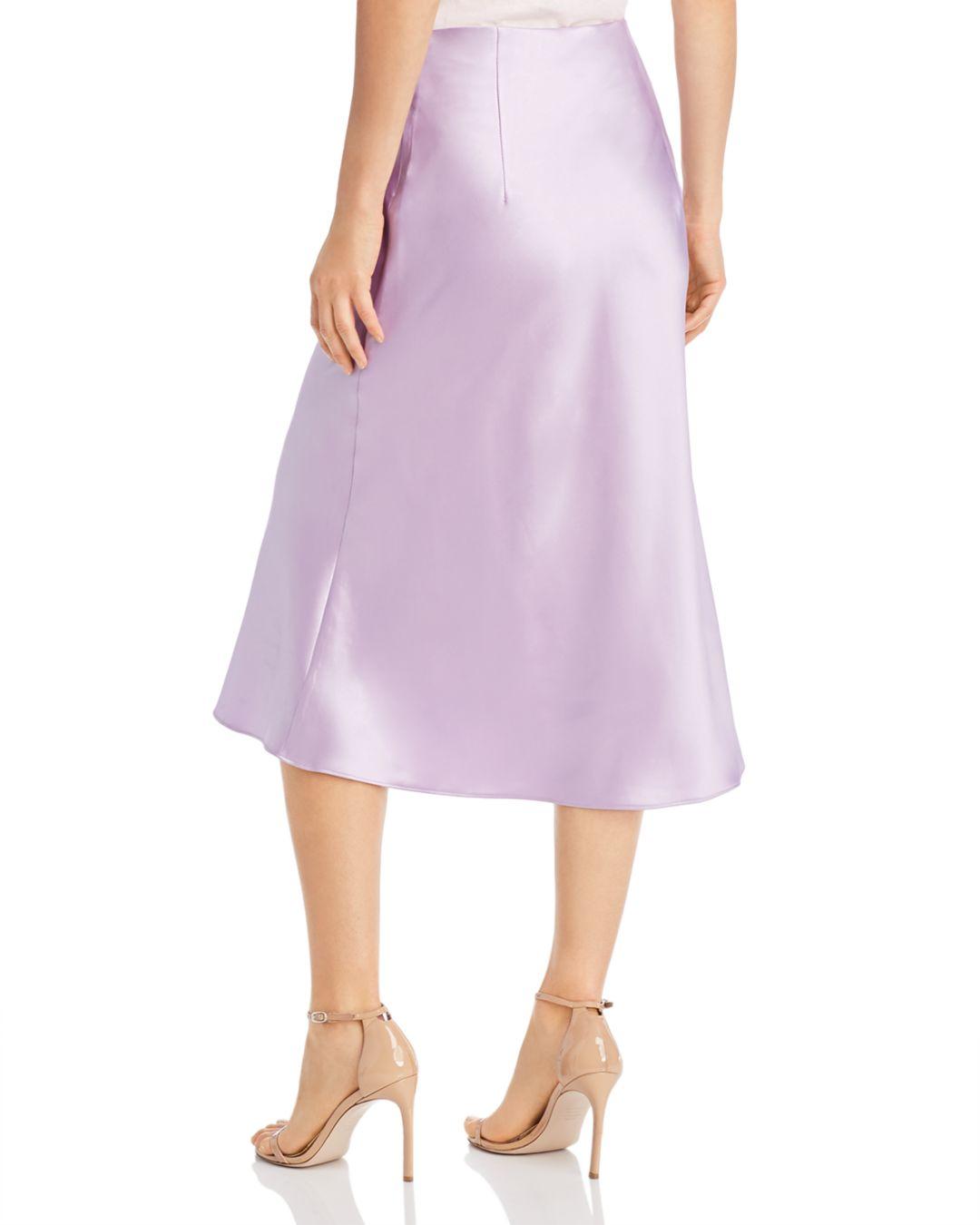 aqua midi slip skirt