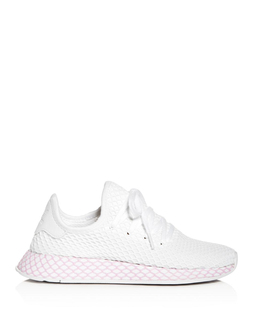 mørk Splendor tykkelse adidas Women's Deerupt Net Lace Up Sneakers in White | Lyst