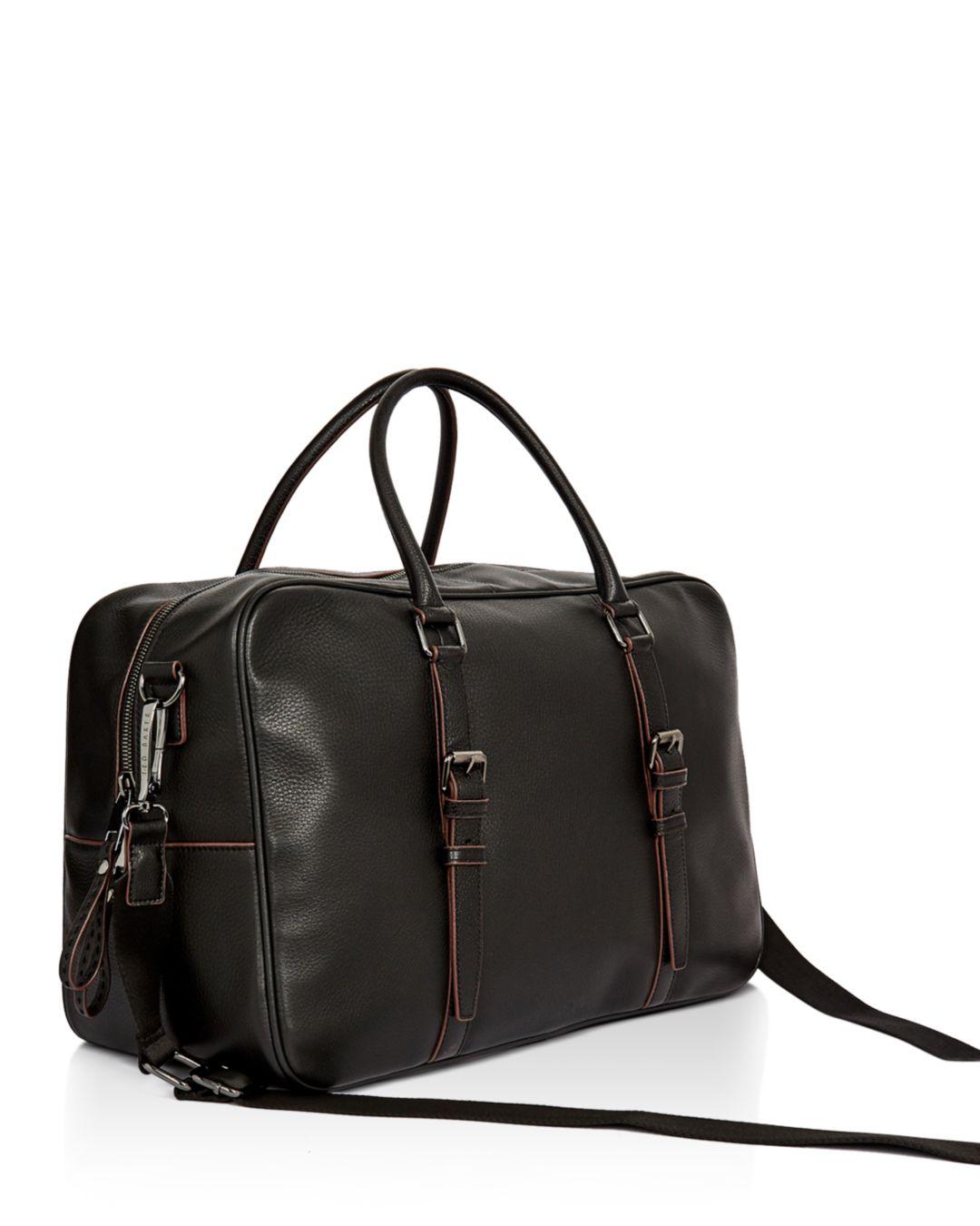 ted baker waine leather holdall