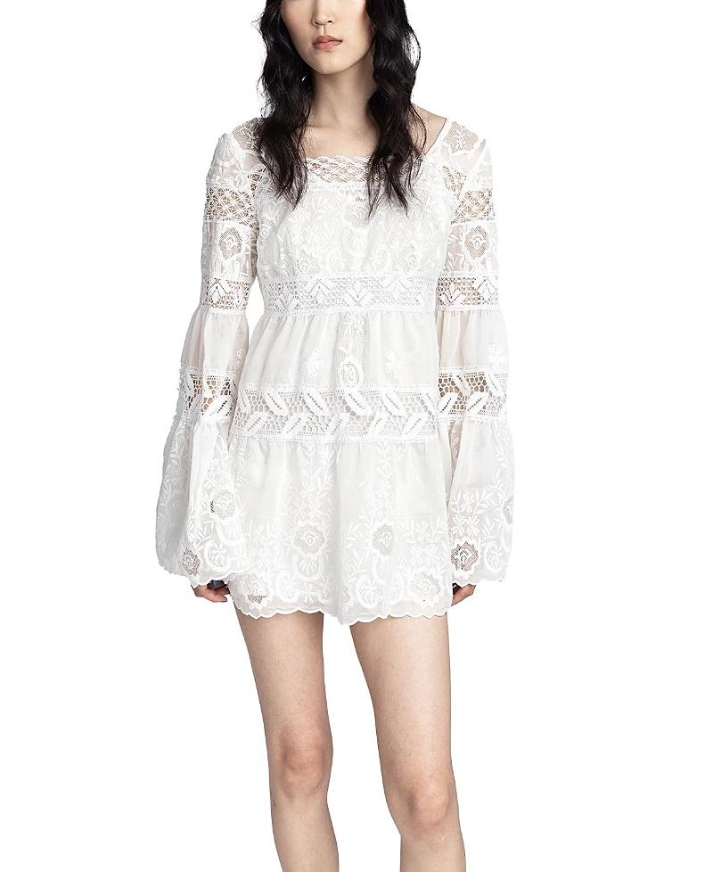 3 4 sleeve lace shift dress Mademoiselle Lace Cocktail Dress main image 1