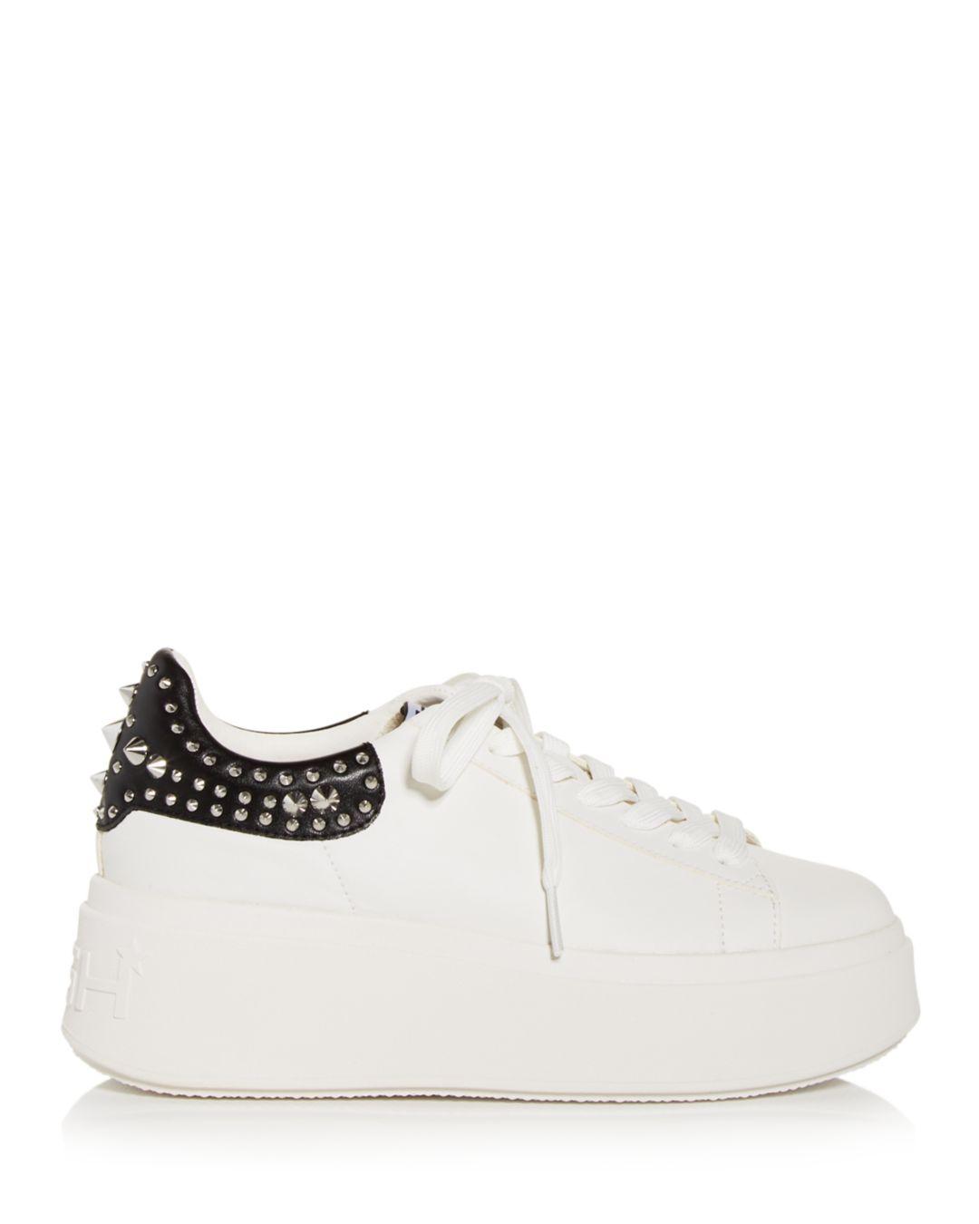 studded platform sneakers