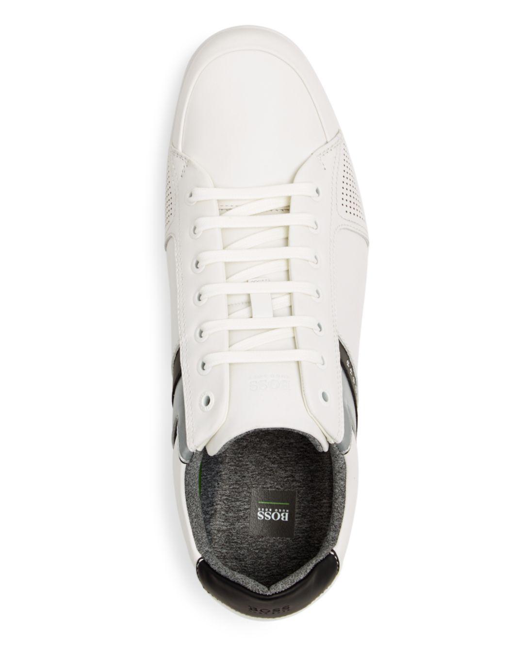 hugo boss white joggers