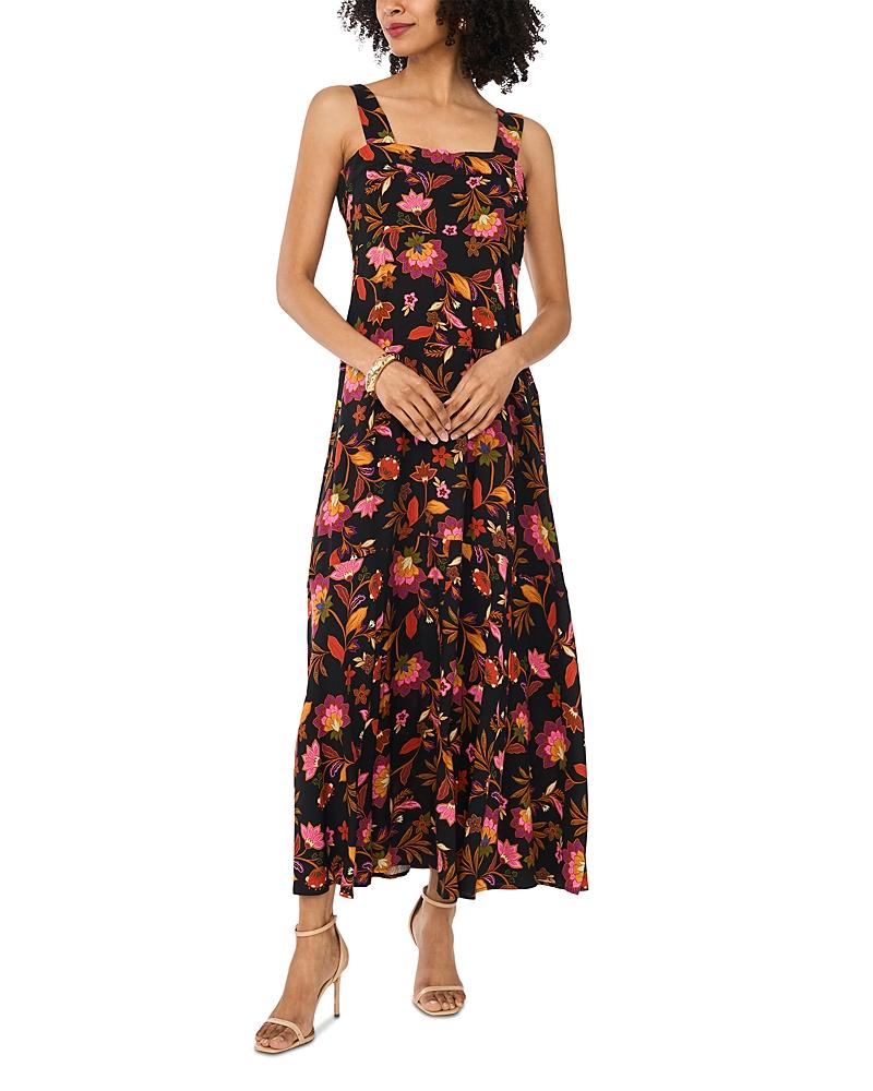 vince camuto tiered crochet trim maxi dress Vince Camuto Crochet Trim Sleeveless Tiered Cotton Maxi Dress