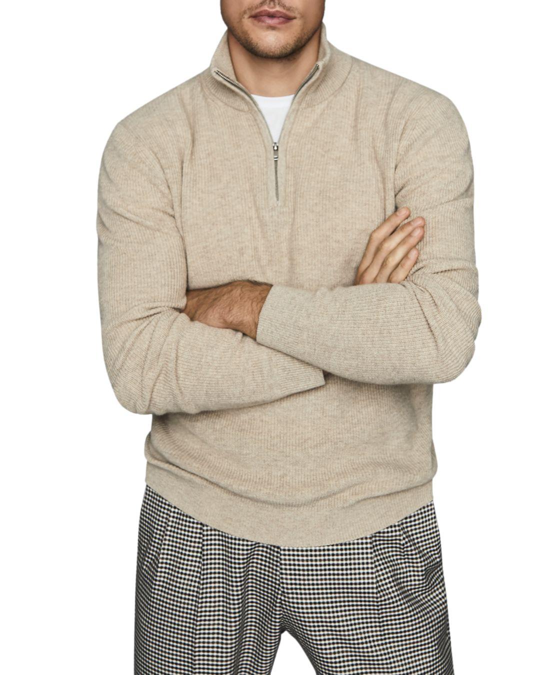 reiss half zip