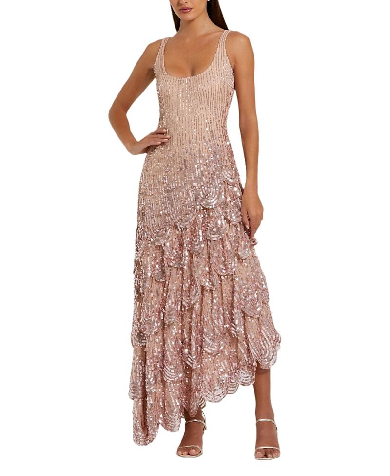 blush lace cocktail dress Portia and Scarlett PS25703 Homecoming Short Cocktail A Line Dress