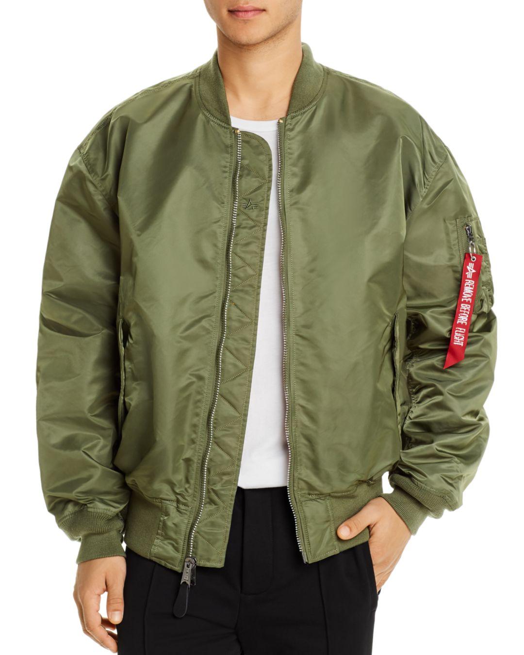 Alpha Industries Synthetic L - 2b Oversized Bomber Jacket for Men - Lyst
