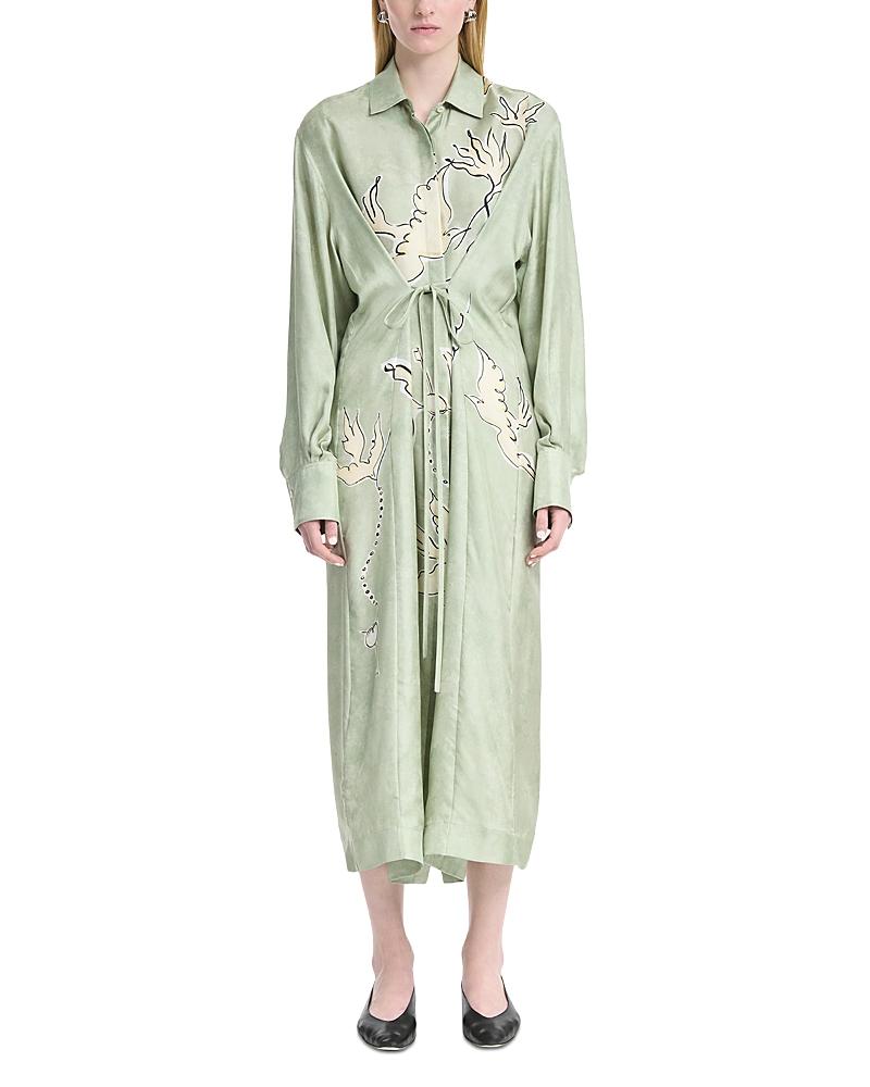 altuzarra green dress City Lights Emerald Green Sequin Dress – Shop the Mint main image 1
