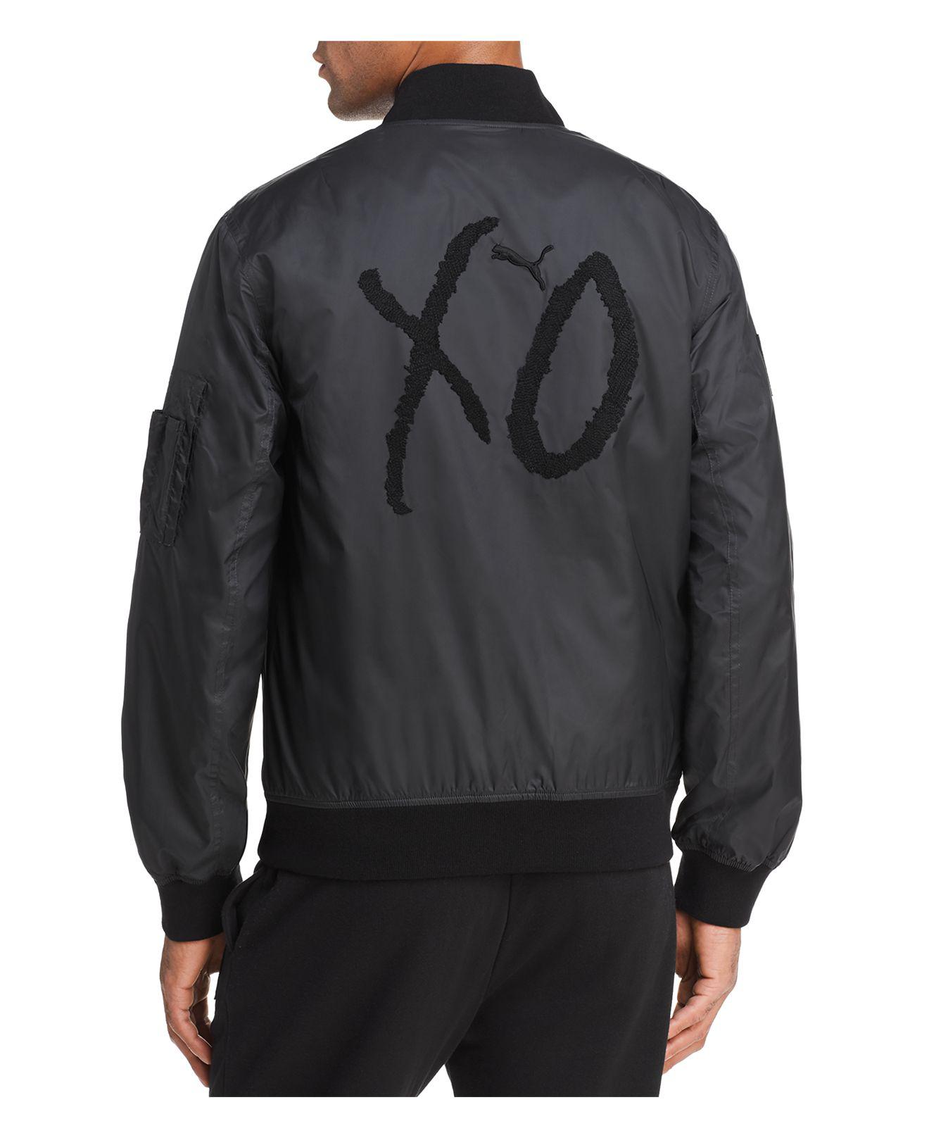 PUMA X Xo The Weeknd Bomber Jacket in Black for Men | Lyst