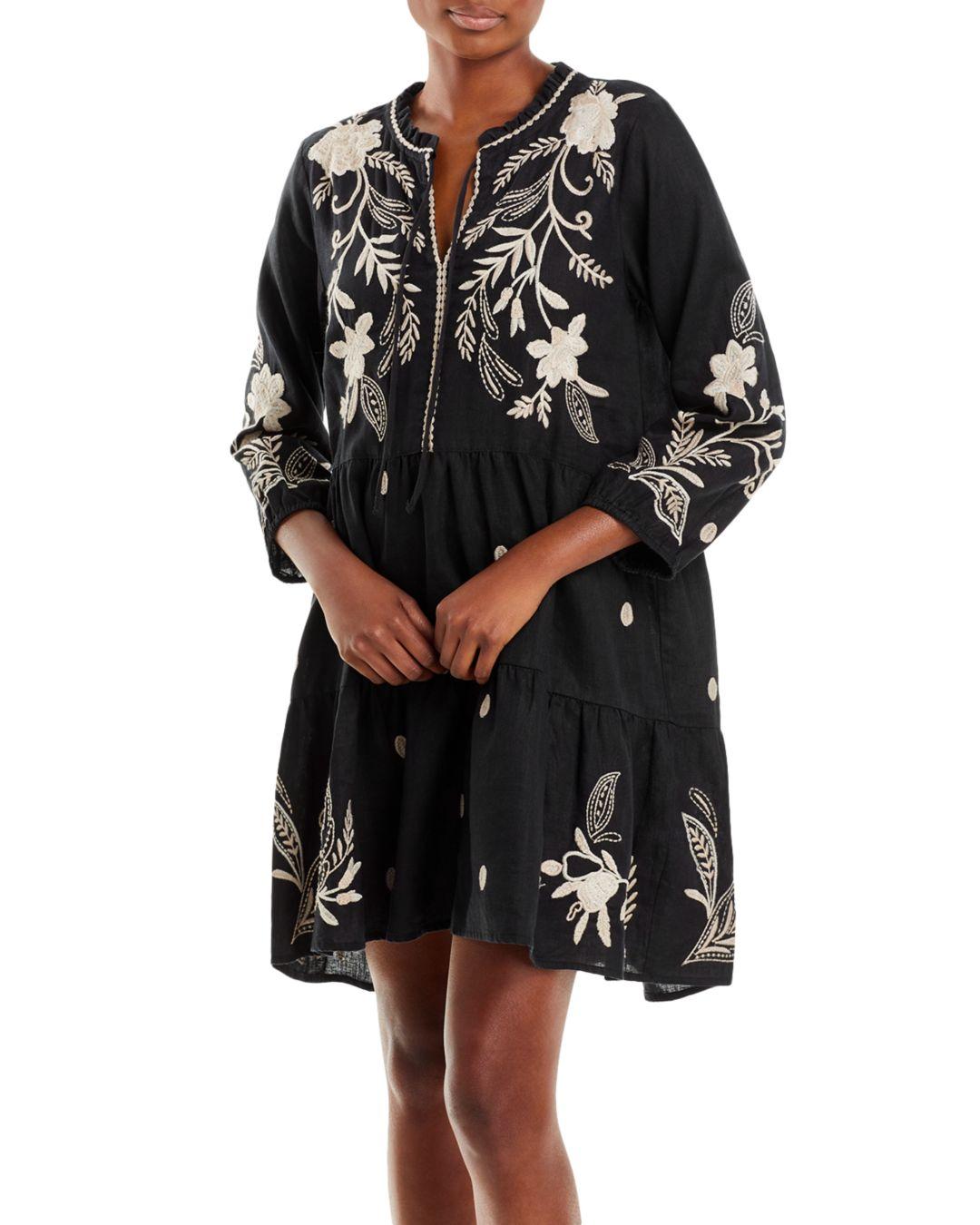 Johnny Was Frankie Field Dress in Black Lyst