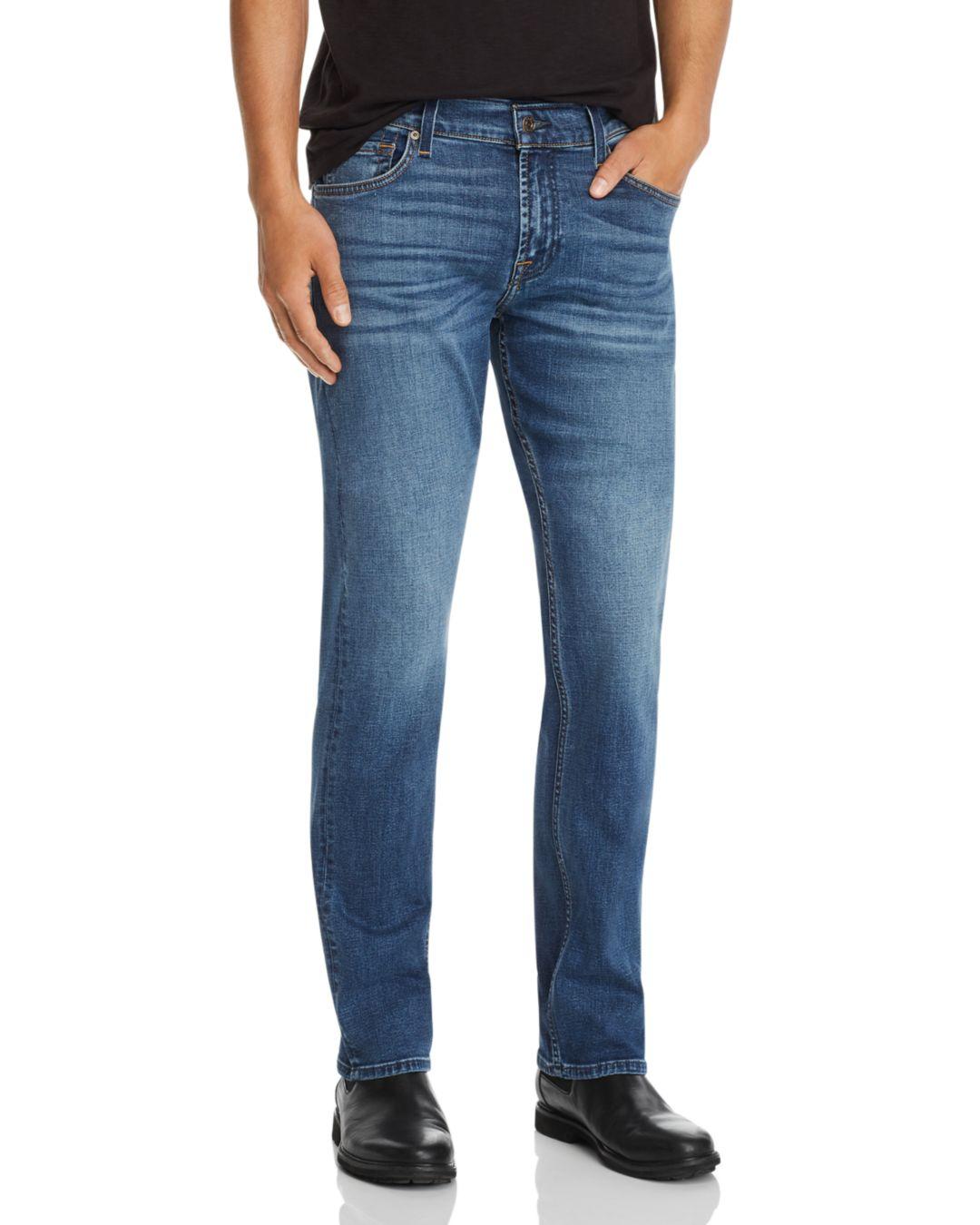 7 for all mankind standard straight leg jeans