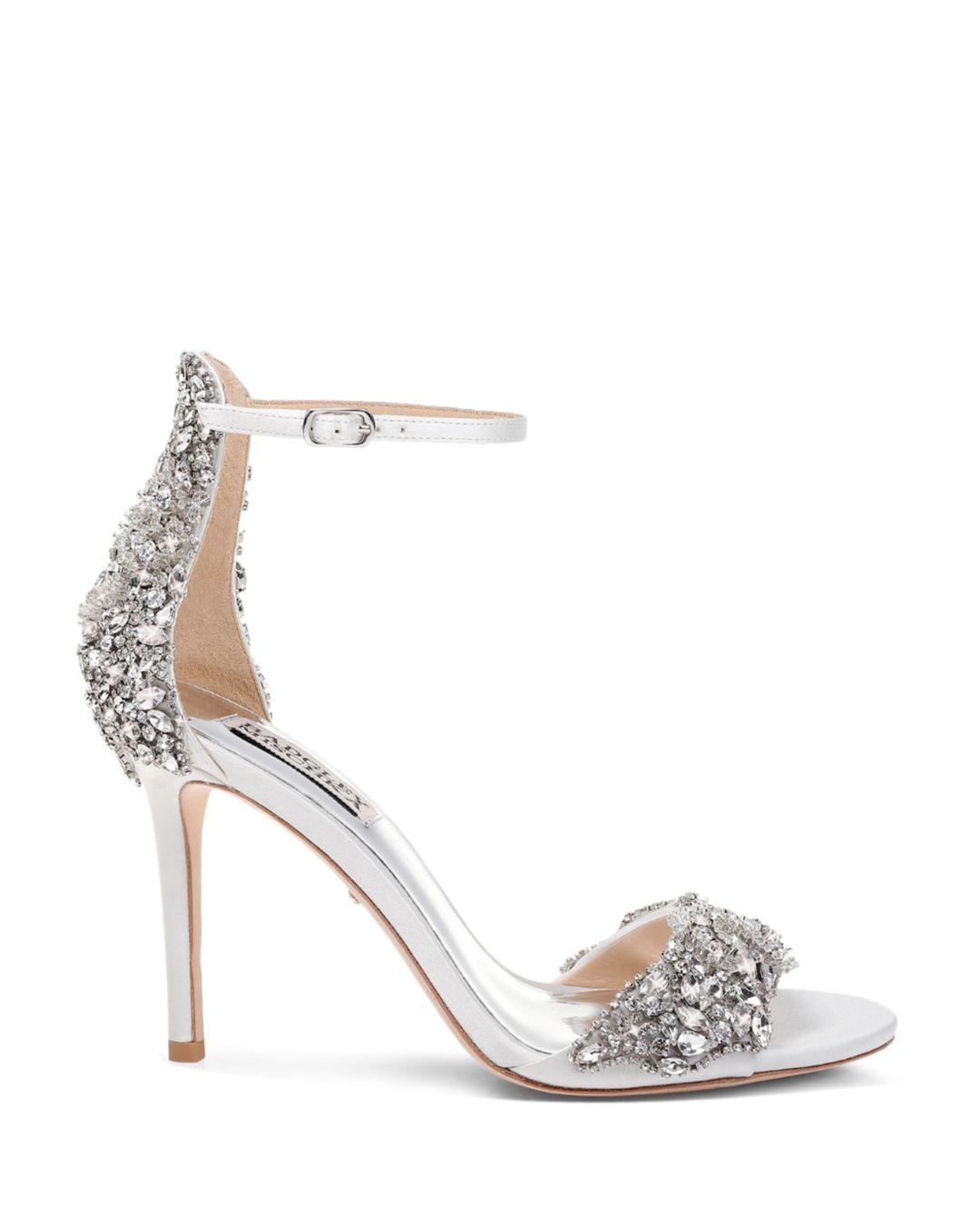 badgley mischka fabiana ankle strap sandal