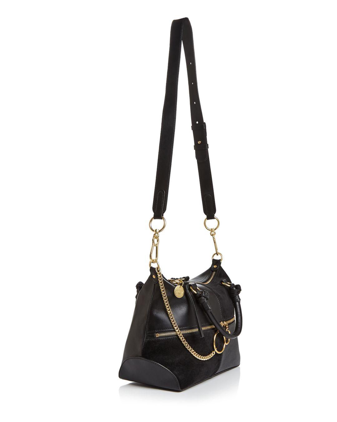 See By Chloé Leather Emy Medium Shoulder Bag in Black - Lyst