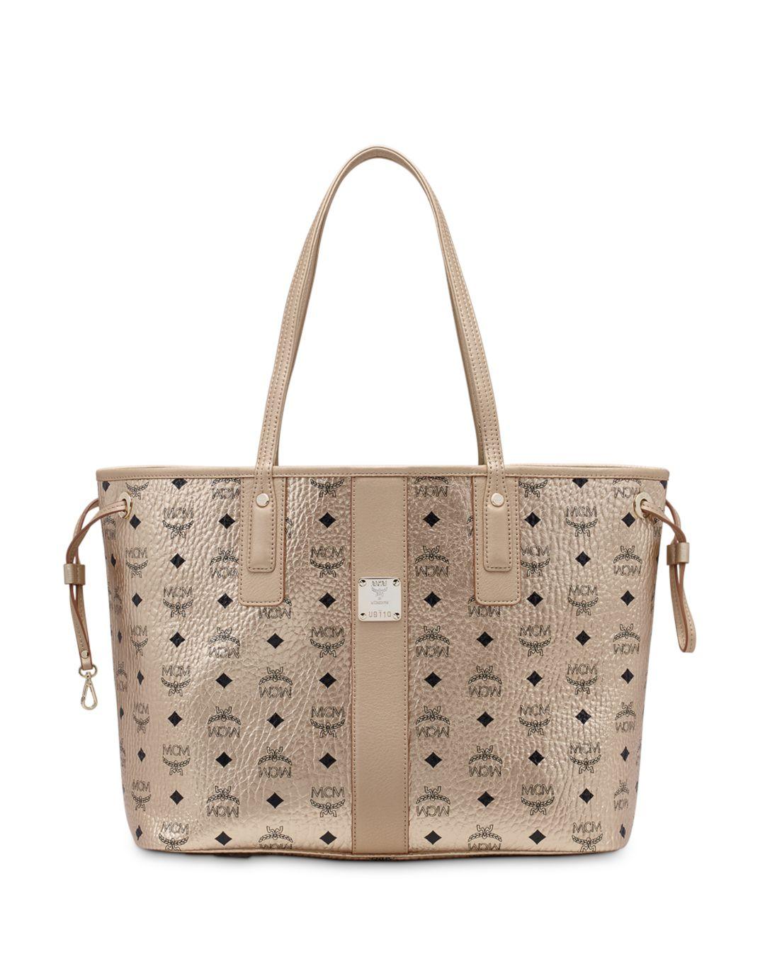 mcm medium reversible tote