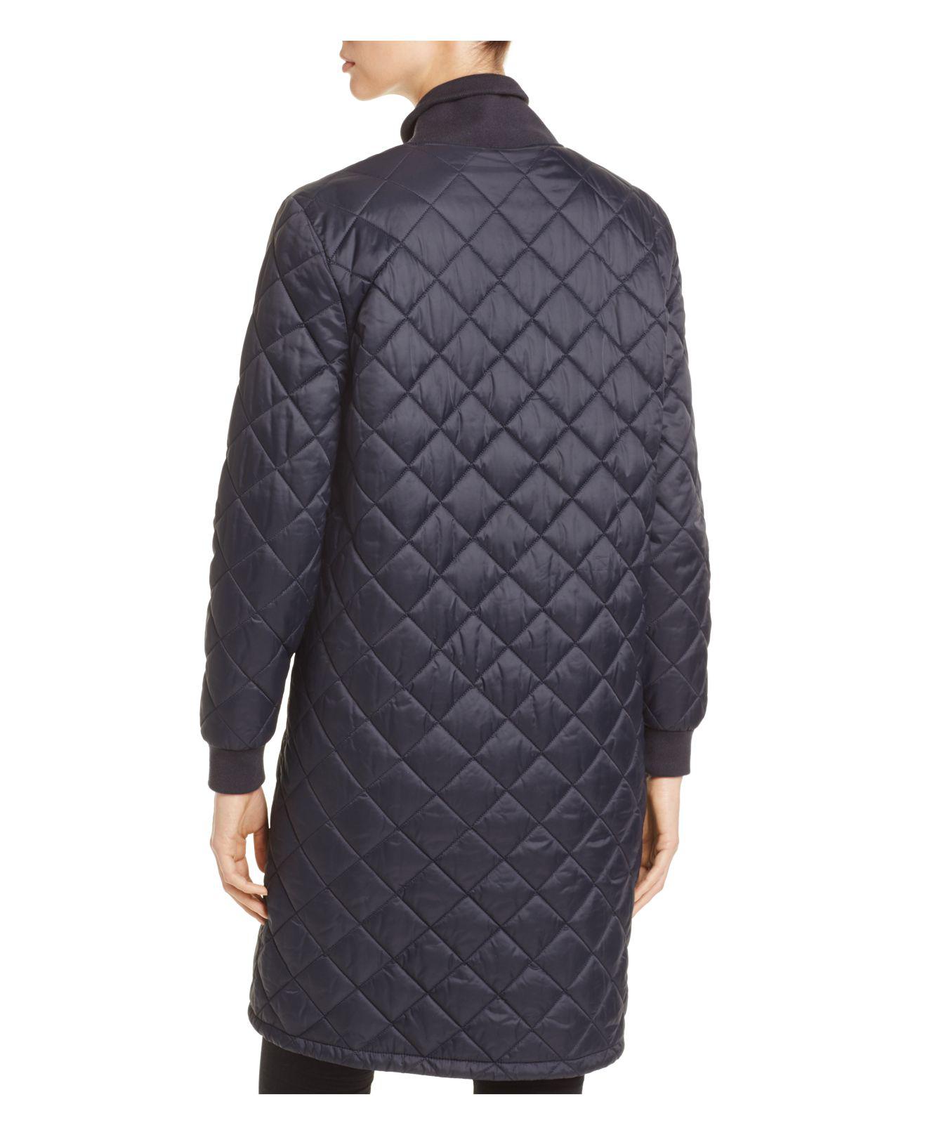 barbour coastal quilted coat