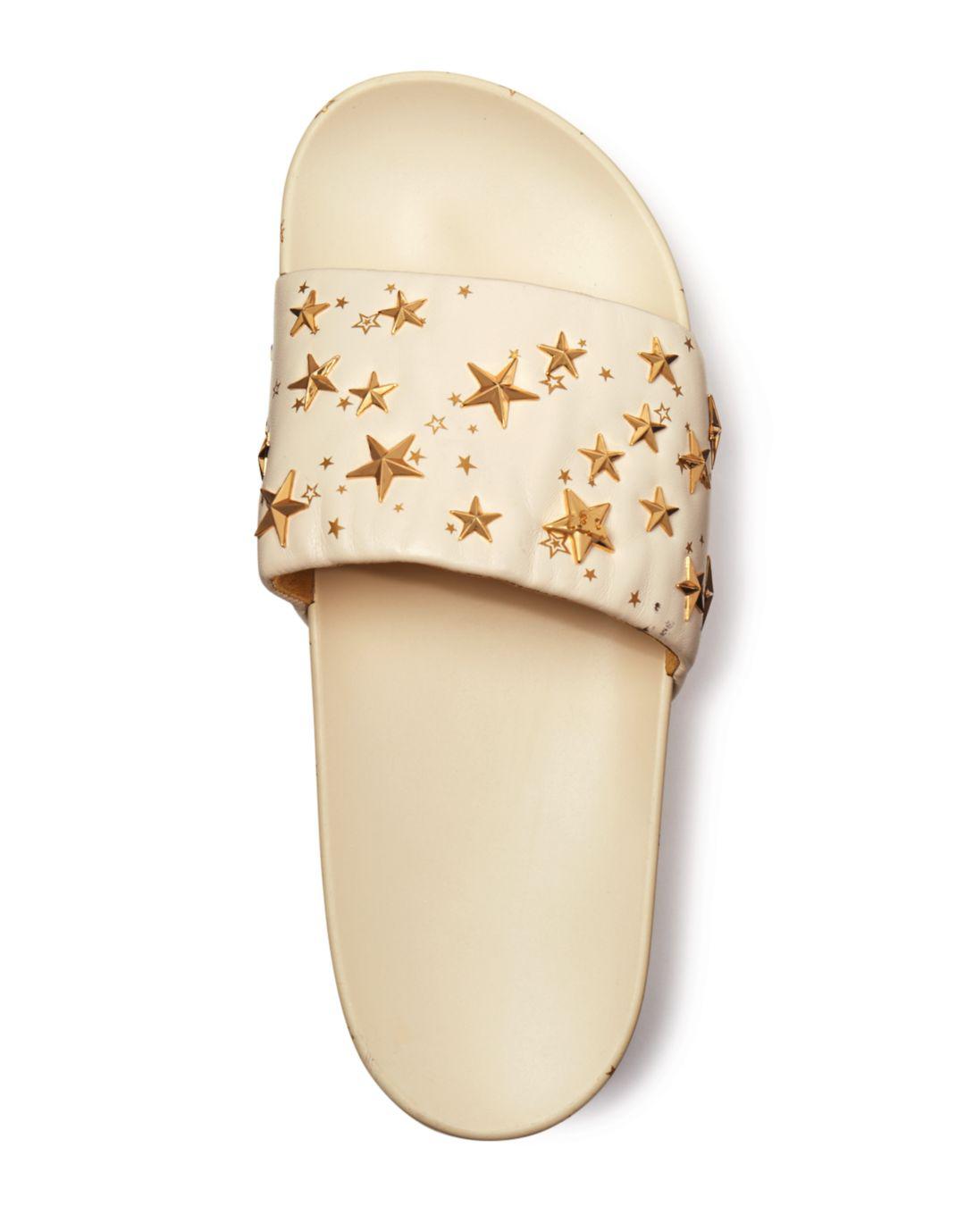 tory burch star slides