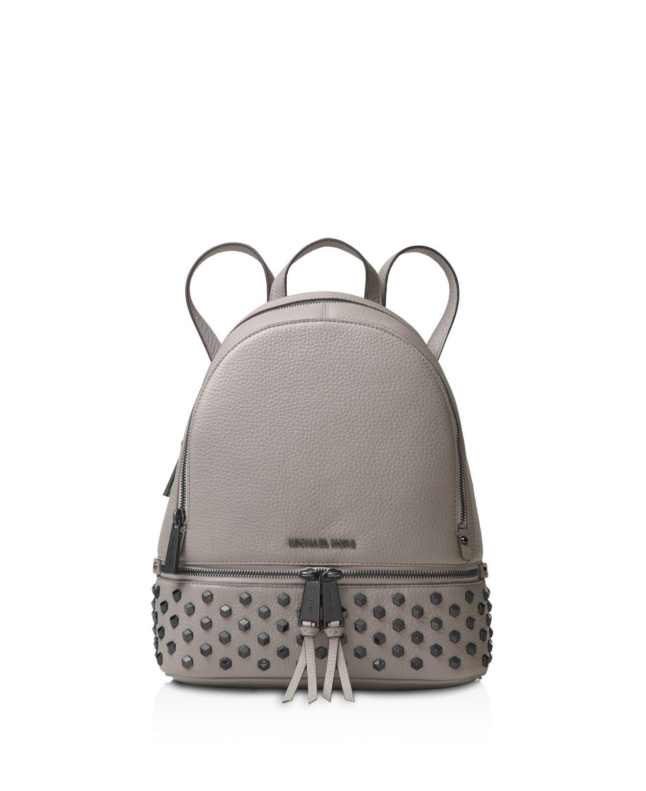 Lyst - Michael Michael Kors Rhea Faceted Stud Medium ...