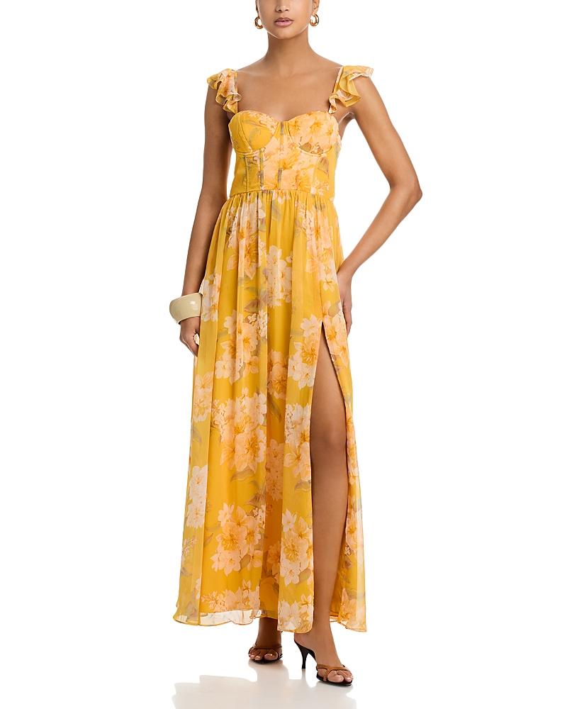 Aqua Flutter Sleeve Dresses for Women | Lyst