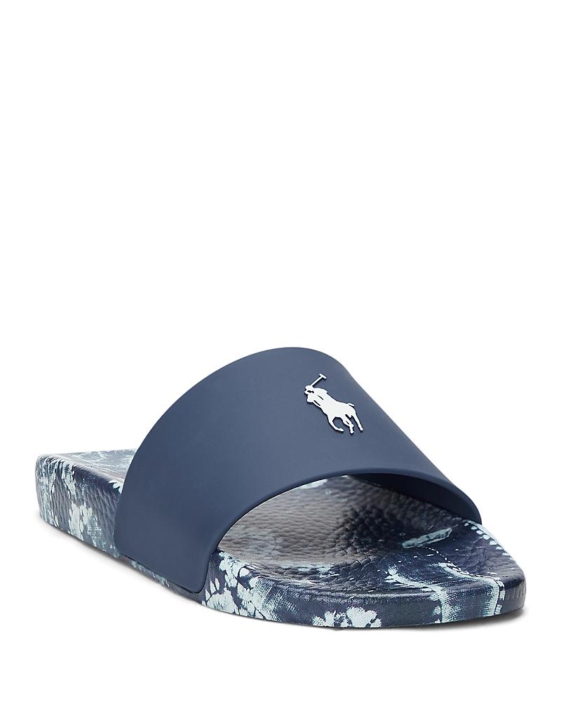Blue Polo Ralph Lauren Sandals and Slides for Men Lyst