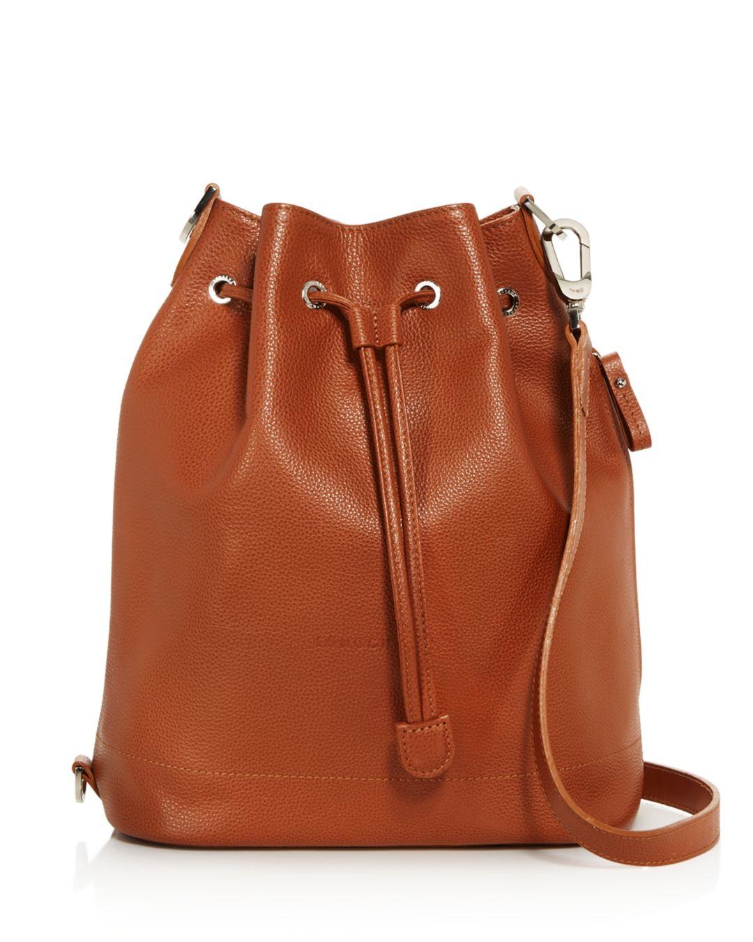 longchamp bucket bag