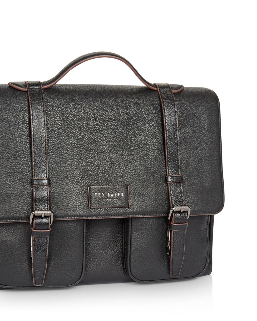 Ted baker leather briefcase sale