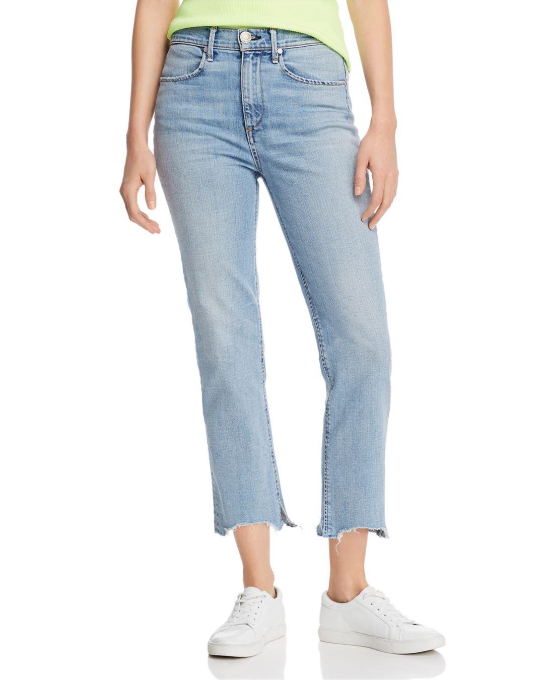 Nina High-rise Ankle Cigarette Jeans 