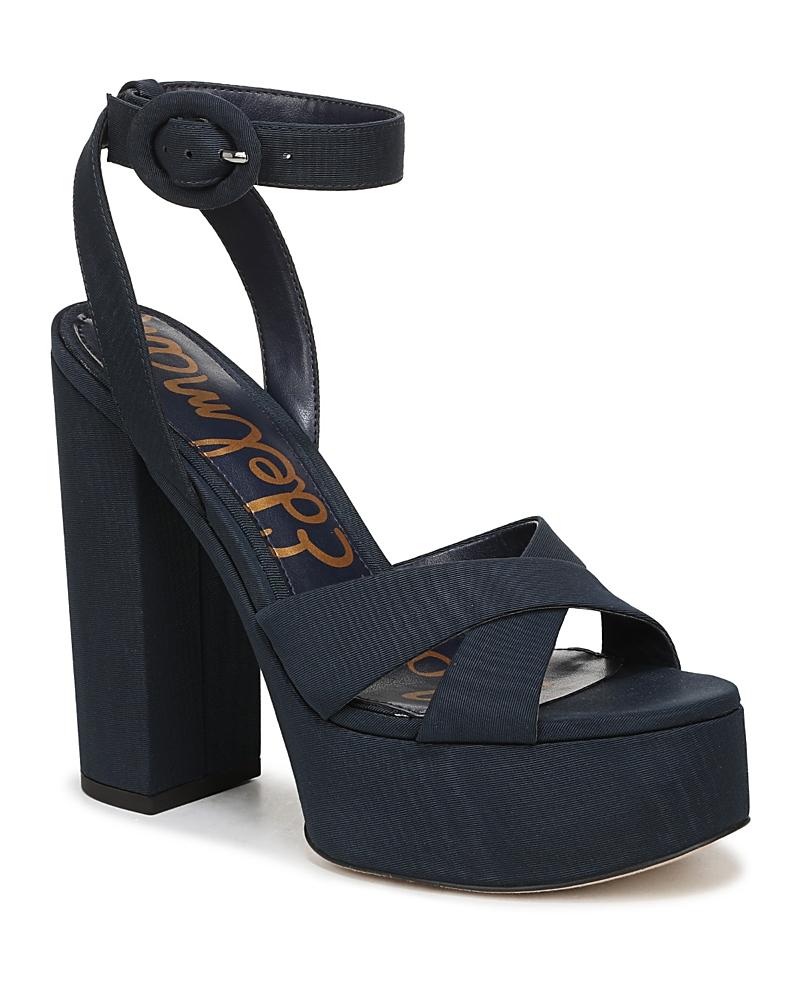 Sam Edelman Women's Inez Flat Sandal - Square Toe Slip-On With Buckle Detail, Leather Upper, 1" Heel - View #6