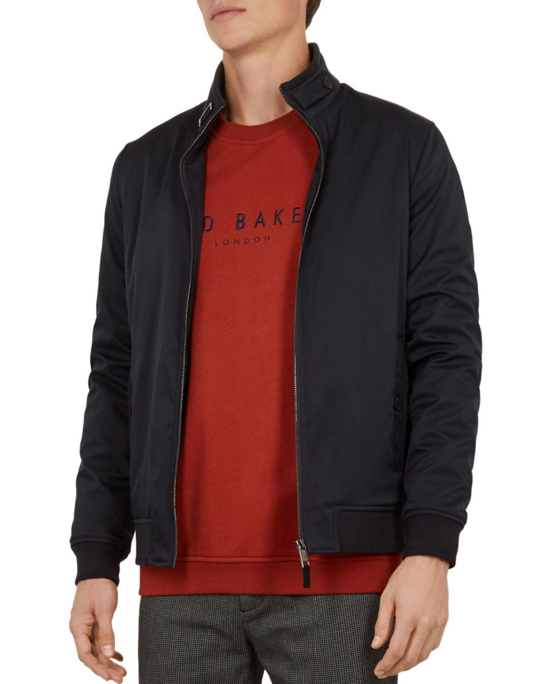 ted baker wadded bomber jacket