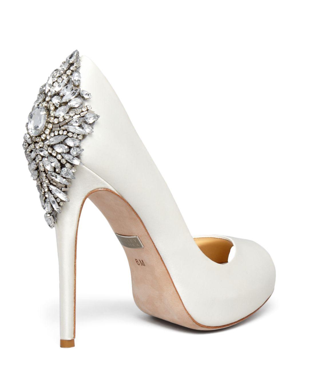 badgley mischka kiara white