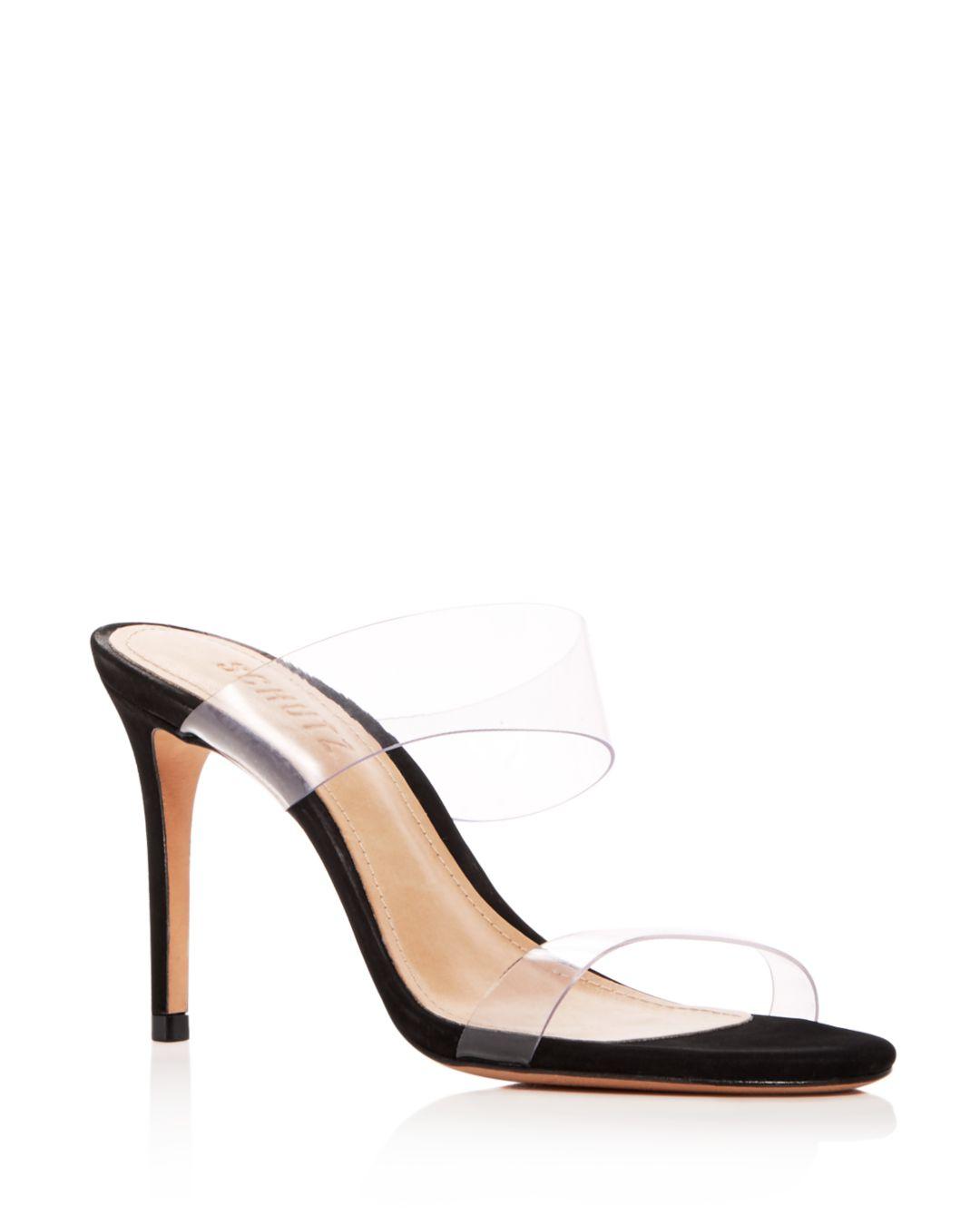 gaela heel in black schutz
