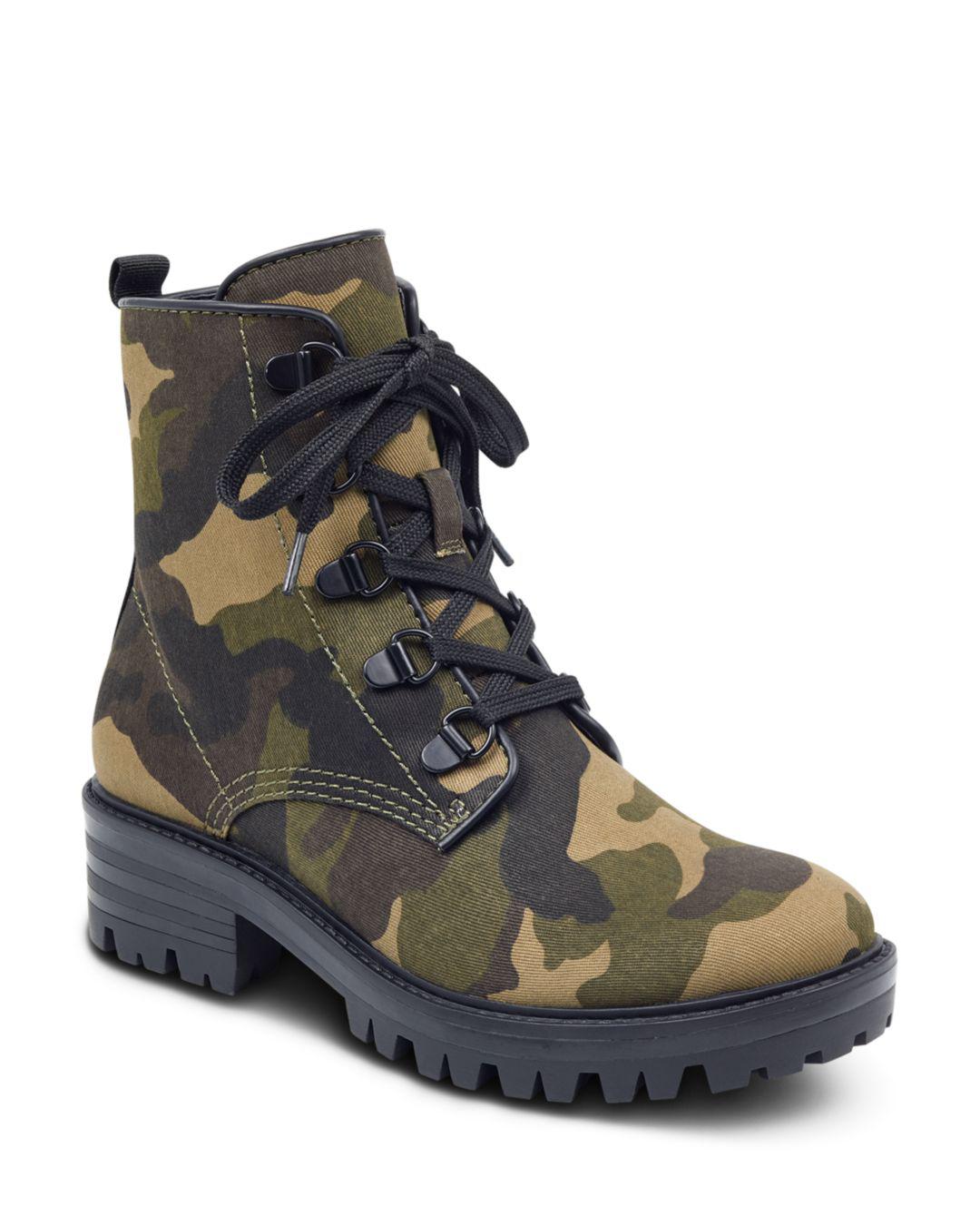 womens camo combat boots