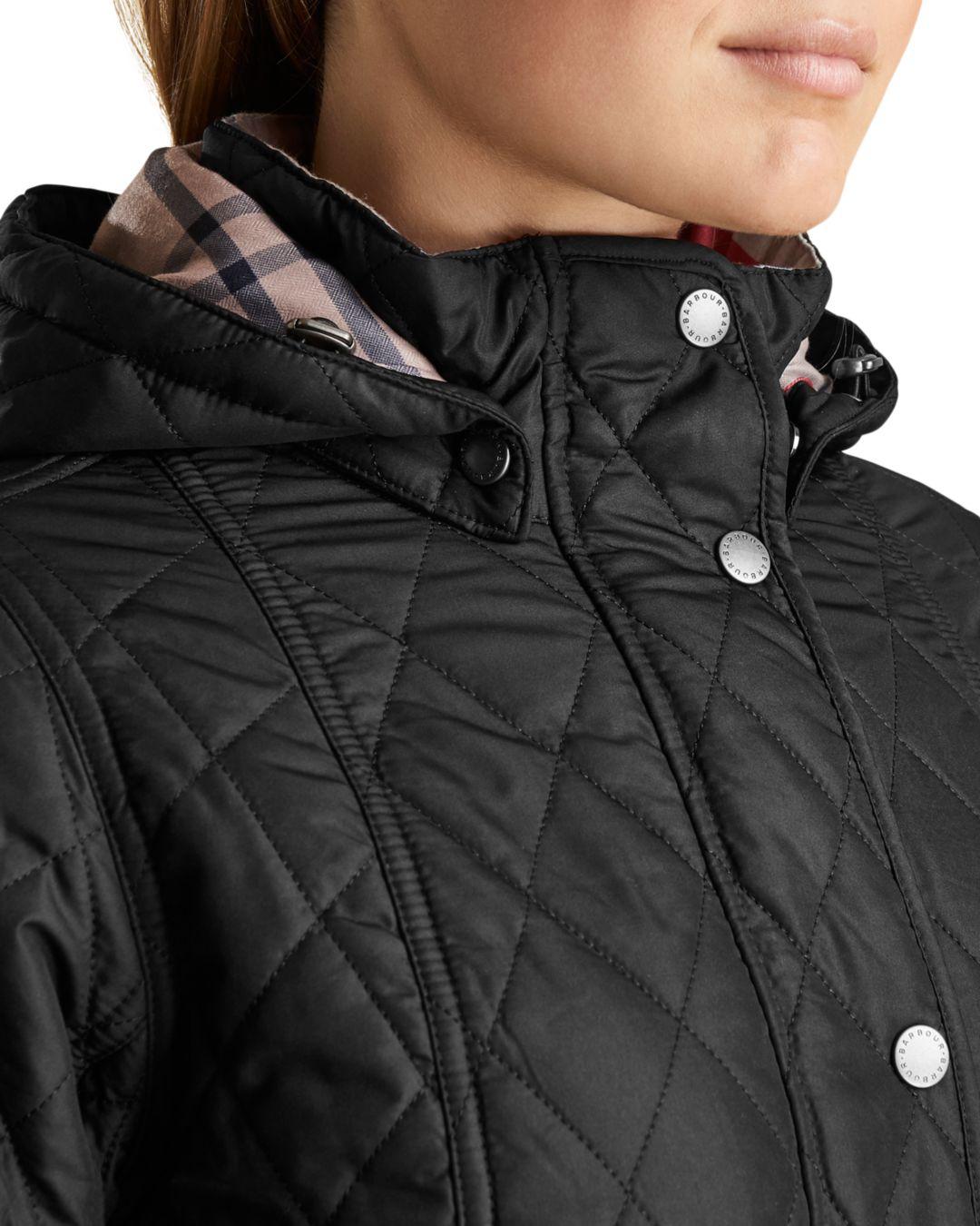 millfire diamond quilted jacket