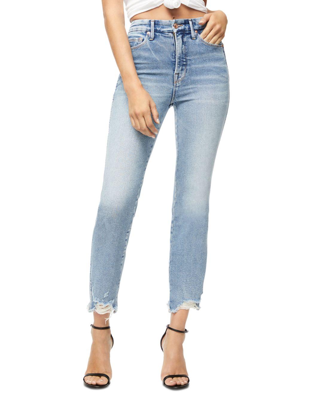 AMERICAN Denim Good Curve Fray Jeans 