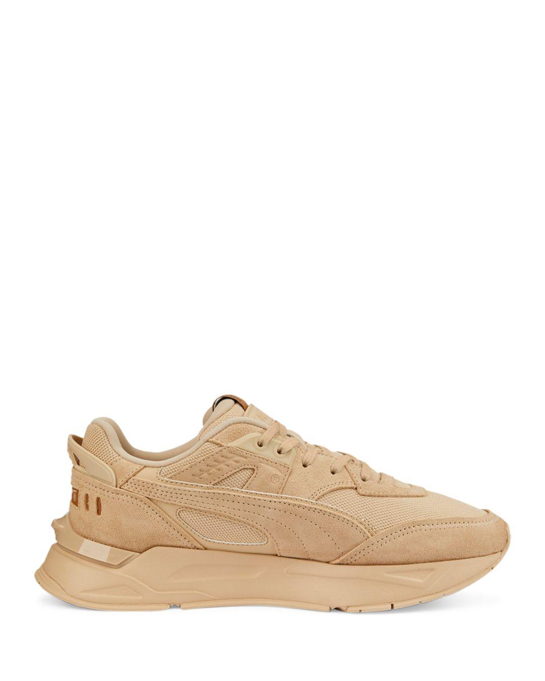 puma mirage sport tonal sneakers in beige