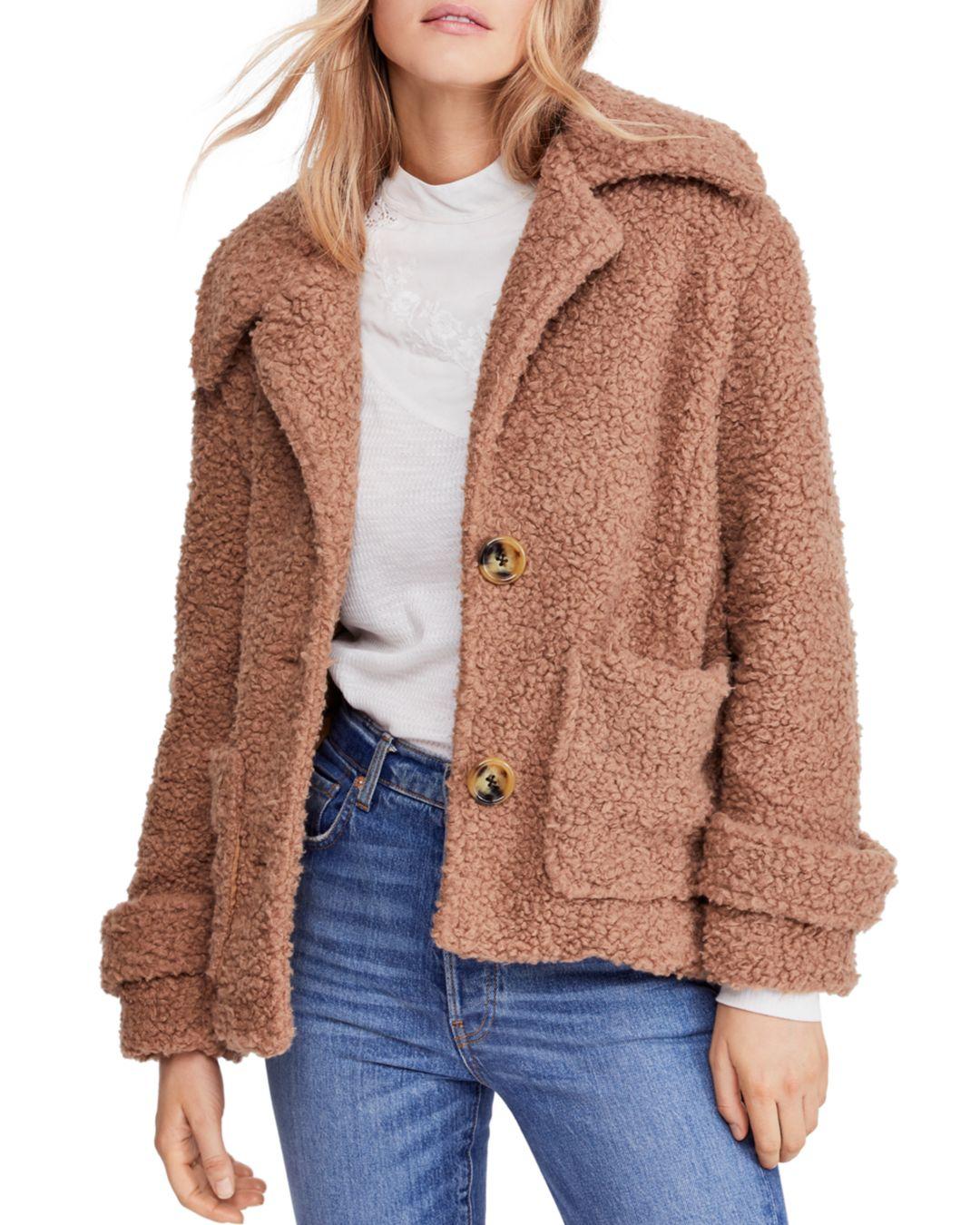 so soft cozy peacoat