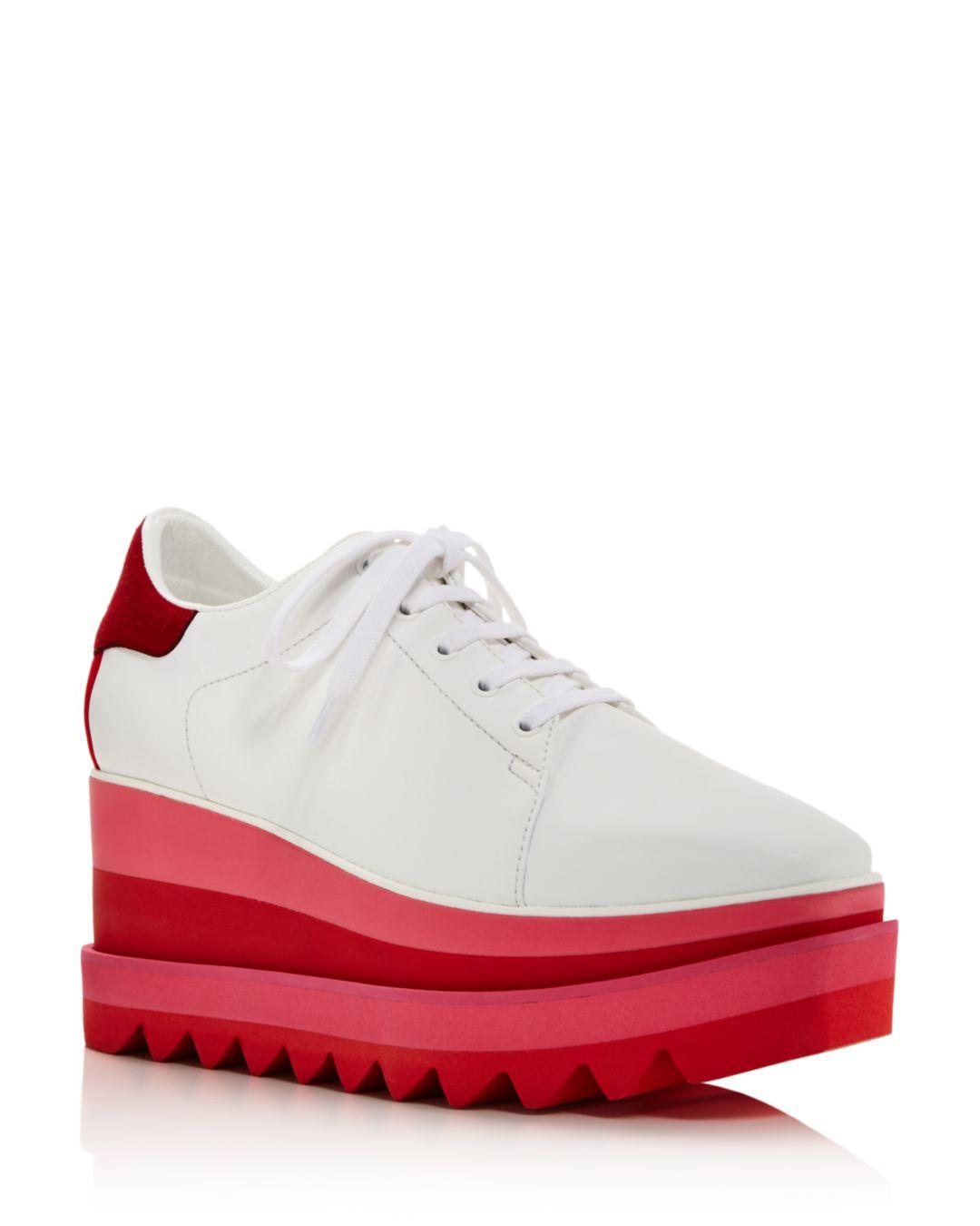 stella mccartney sneak elyse platform sneakers