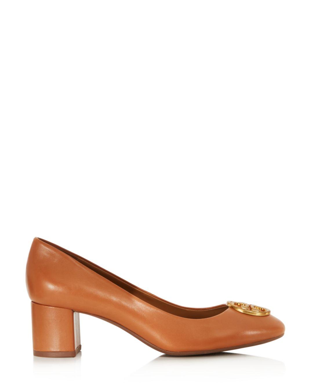 Tory Burch Leather Chelsea 50mm Pump in 