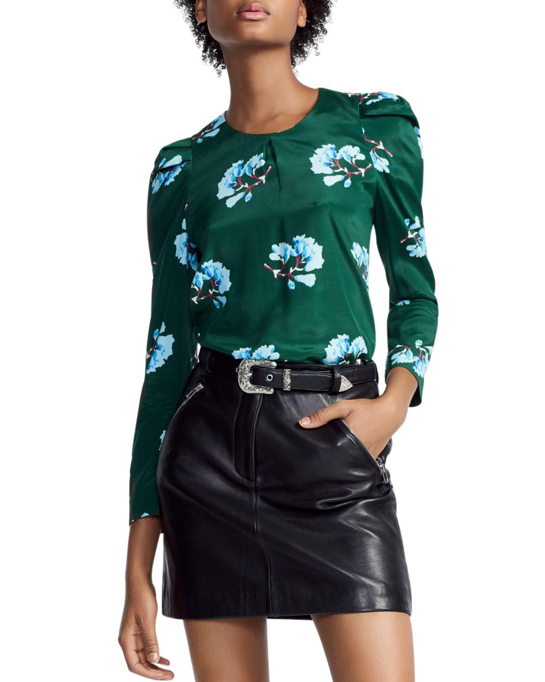 Maje Synthetic Lukoise Floral-printed 