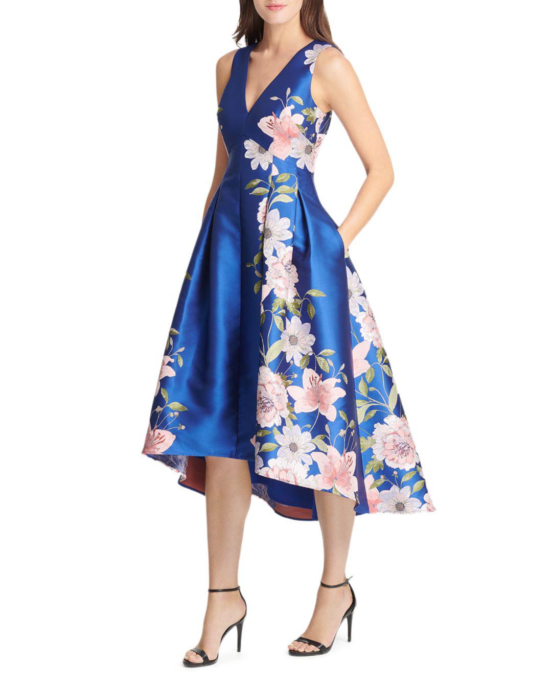 Eliza J Synthetic Printed Floral Dress ...