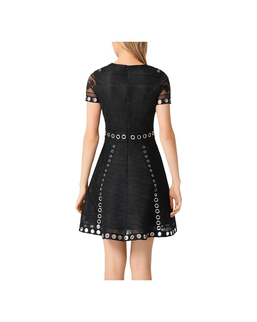 maje ranch eyelet dress